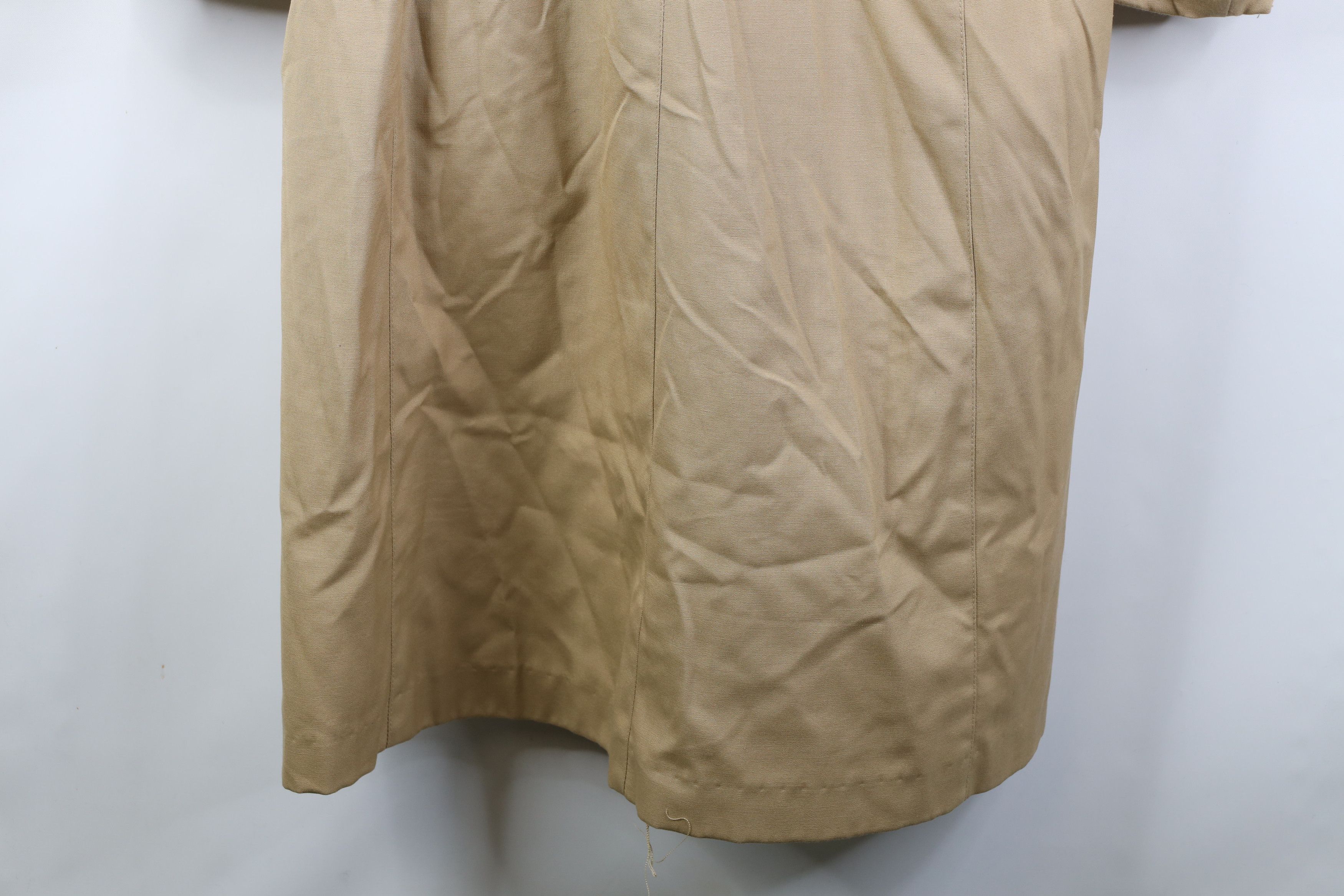 Vintage Vintage 70s Streetwear Lined Hooded Trench Coat Jacket USA Size XXL / US 16-18 / IT 52-54 - 15 Thumbnail