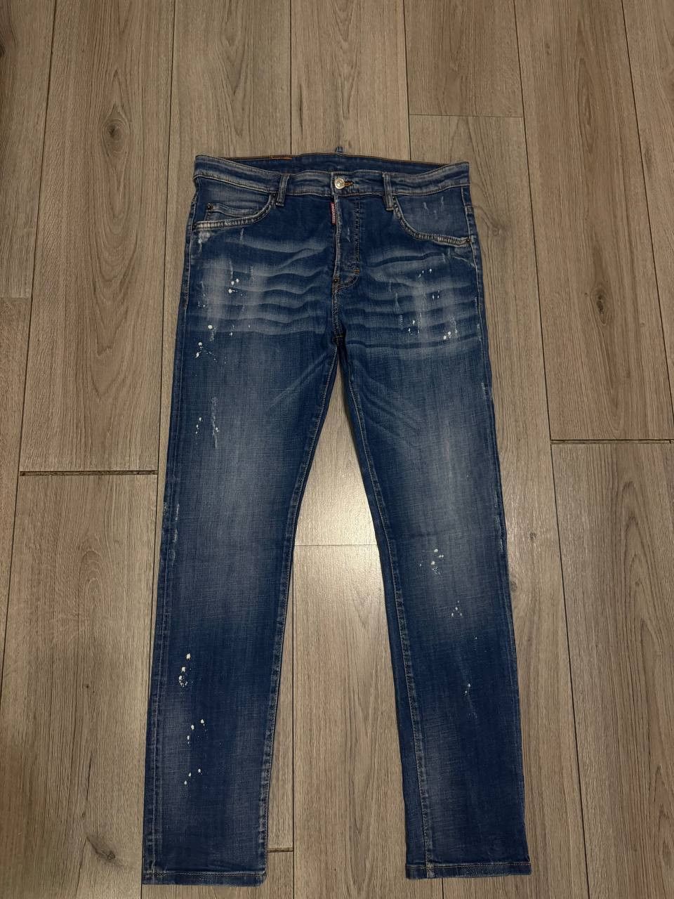 Dsquared2 Dsquared2 Jeans Mens Size 50 Blue Distressed Avant-Garde Size US 34 / EU 50 - 1 Thumbnail