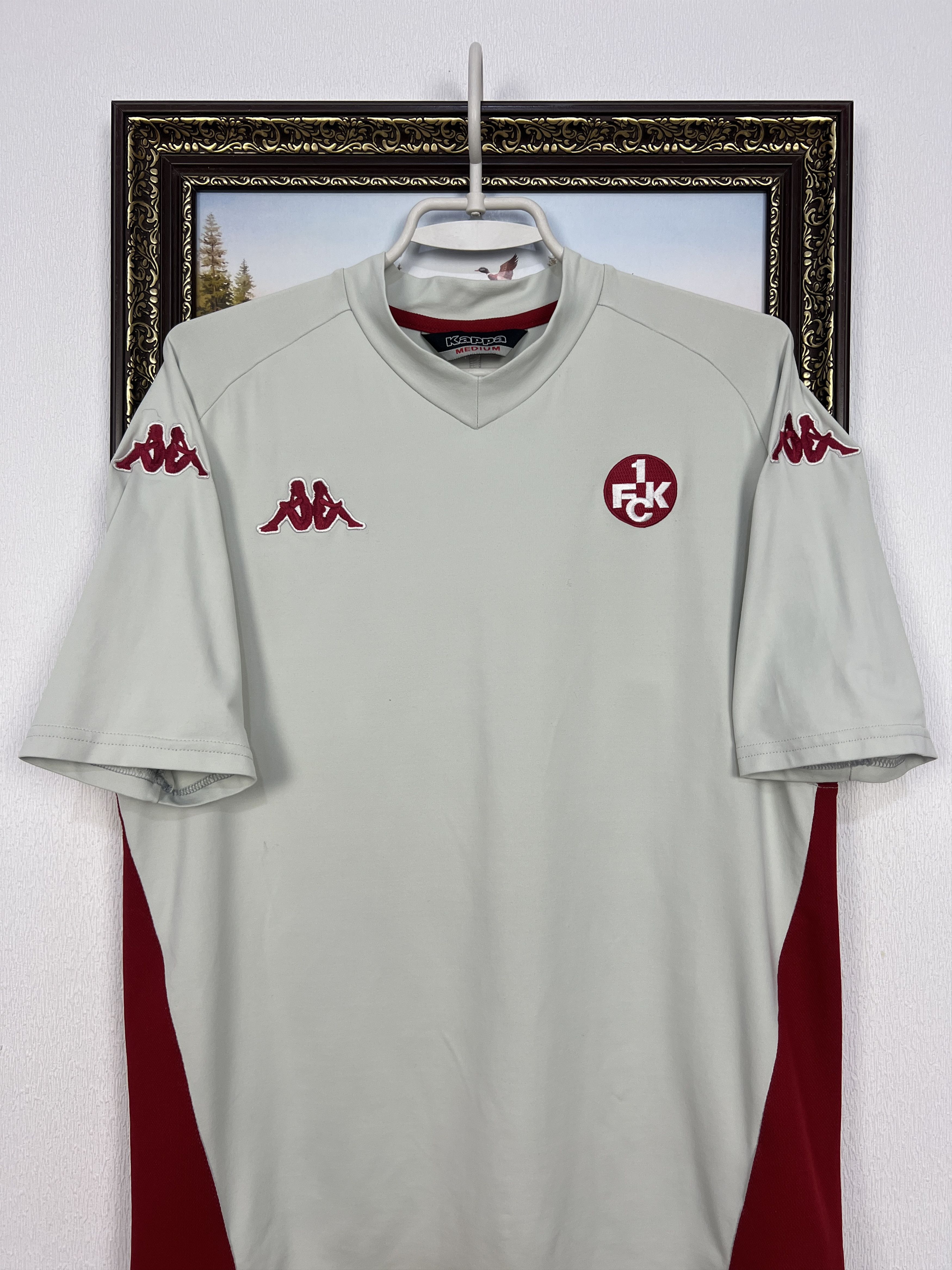 Kappa Vintage Kappa 1. FC Kaiserslautern Football Train Shirt Size US M / EU 48-50 / 2 - 2 Thumbnail