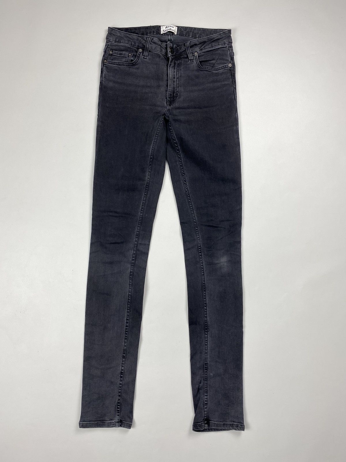 Acne Studios Flex Used Black ladies jeans size 26 32