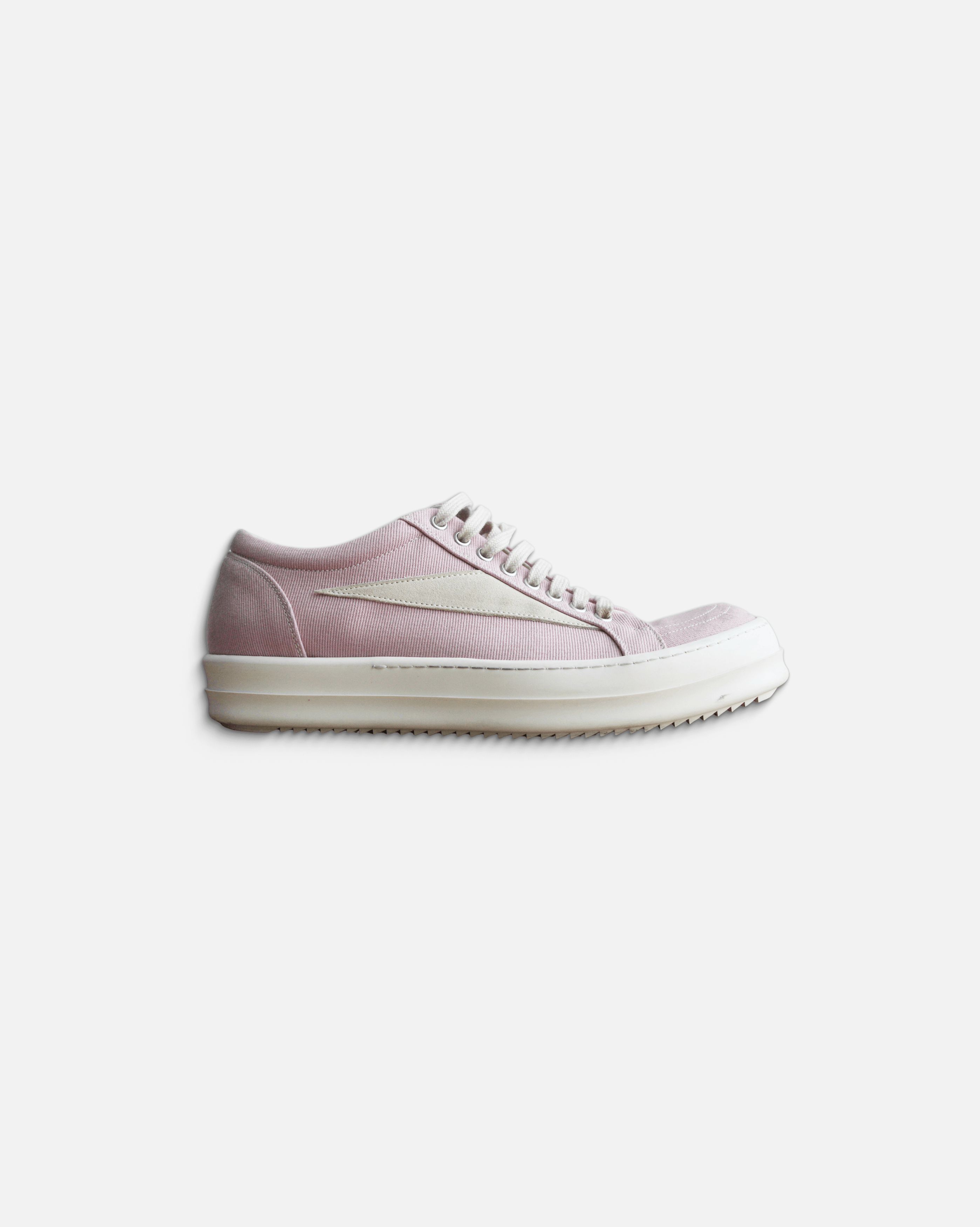 Rick Owens Pink Canvas Strobe Vans