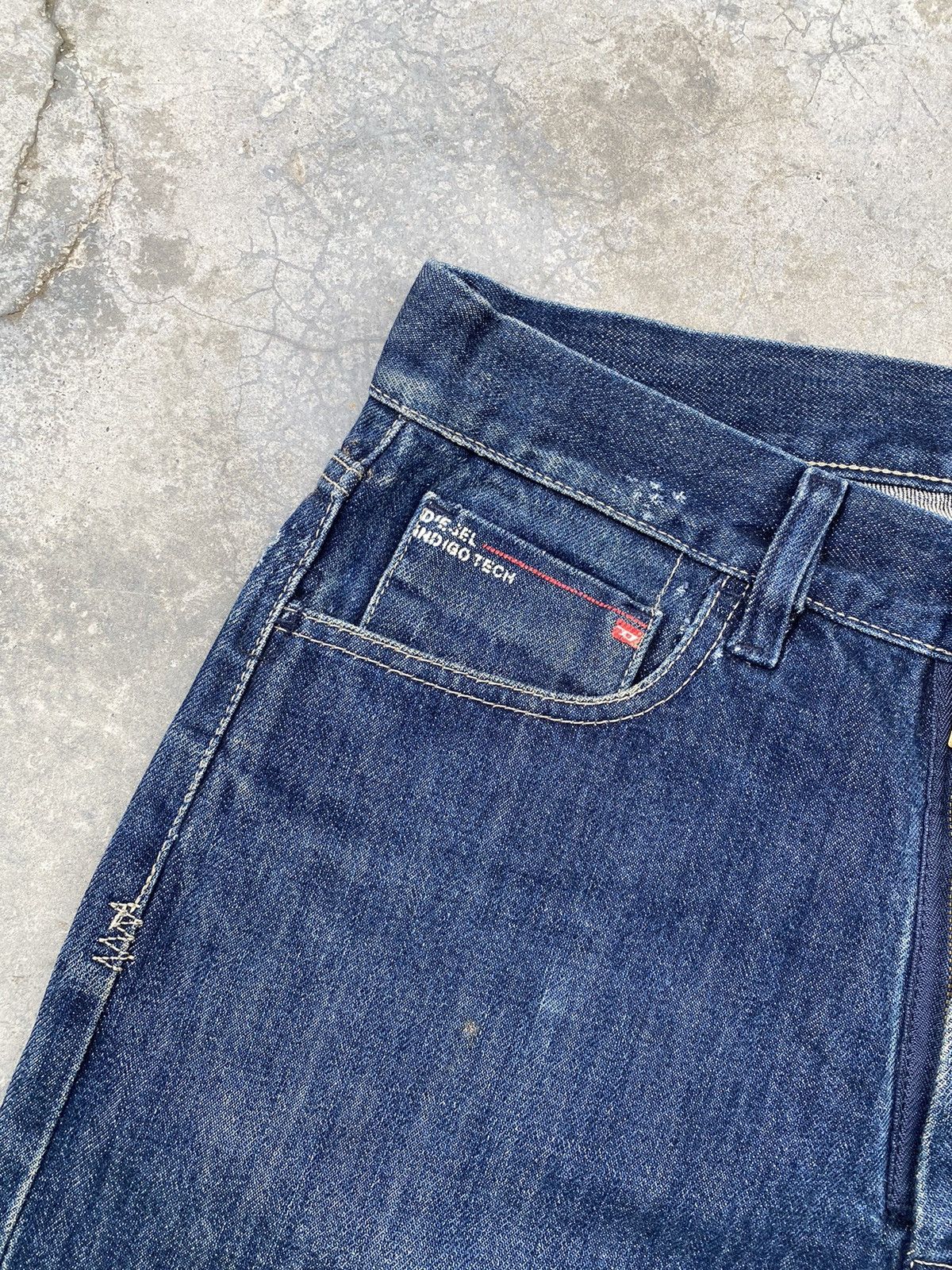 Diesel Vintage Y2k Diesel Distressed Denim Pants Size US 30 / EU 46 - 6 Thumbnail