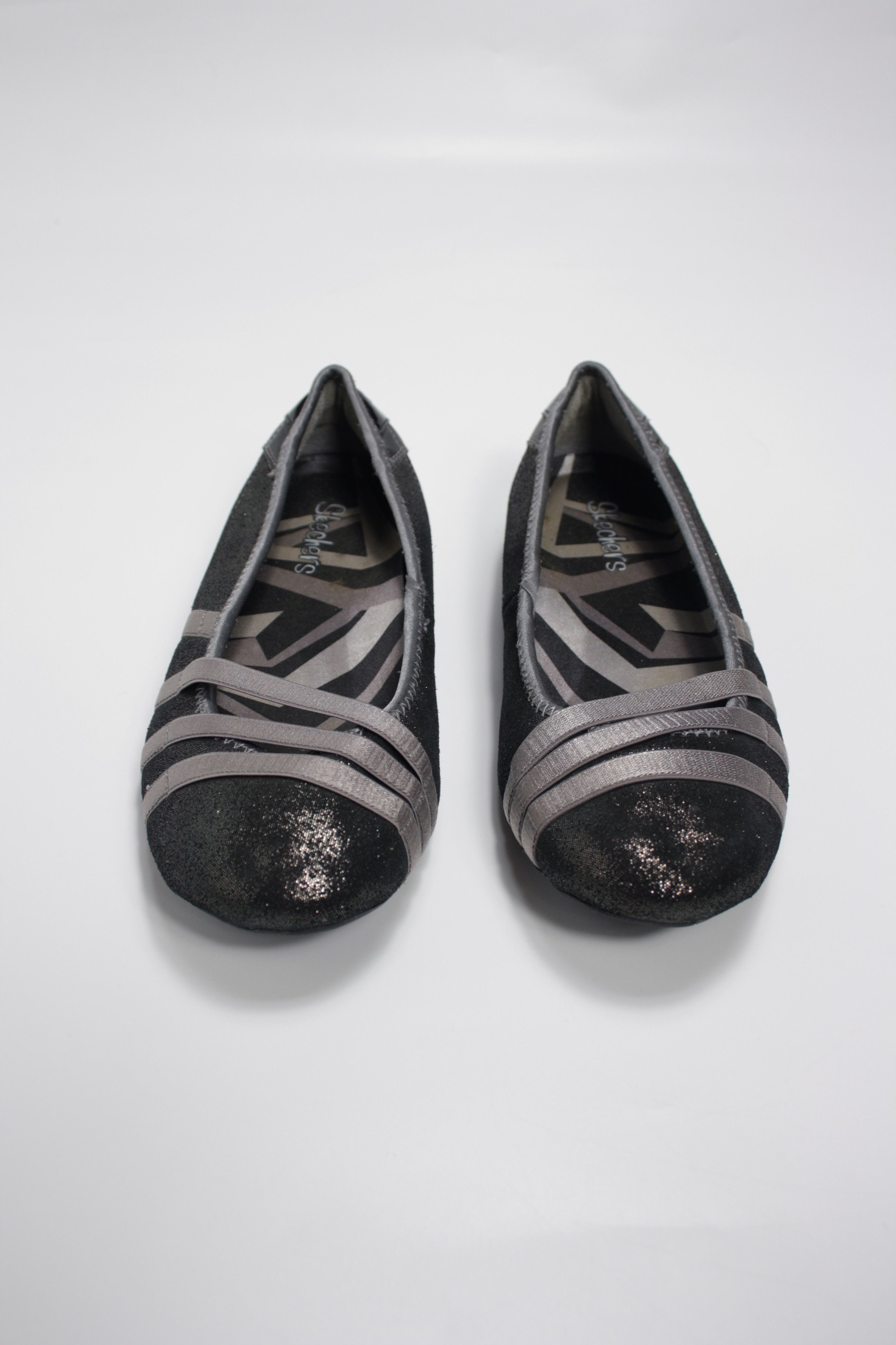 SKECHERS Skechers Y2K Glitter Slip-On Ballet Flats Shoes Size US 6 / IT 36 - 2 Thumbnail