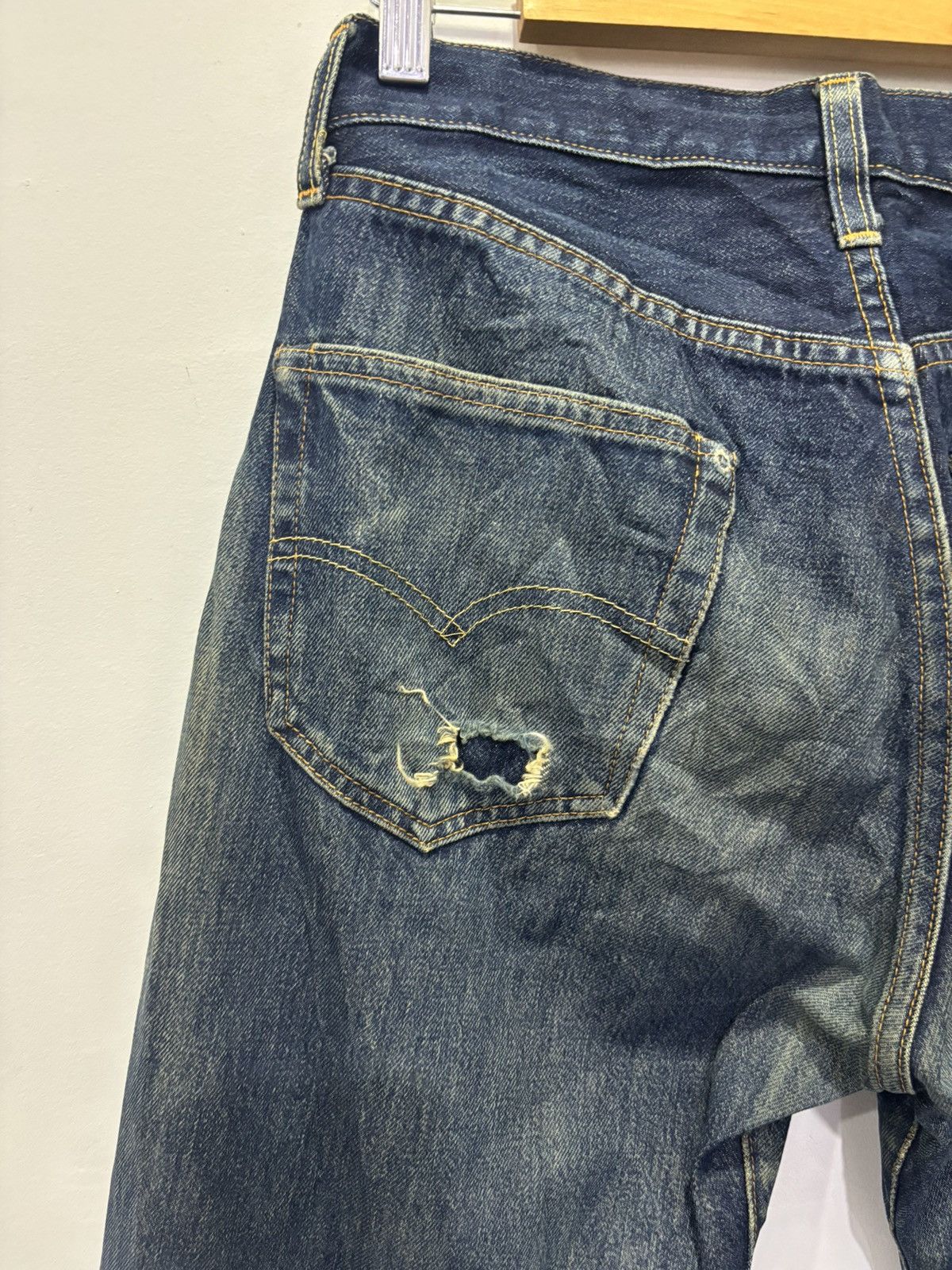 Levi's Vintage Levis 501XX Selvedge Jeans Size US 30 / EU 46 - 7 Thumbnail