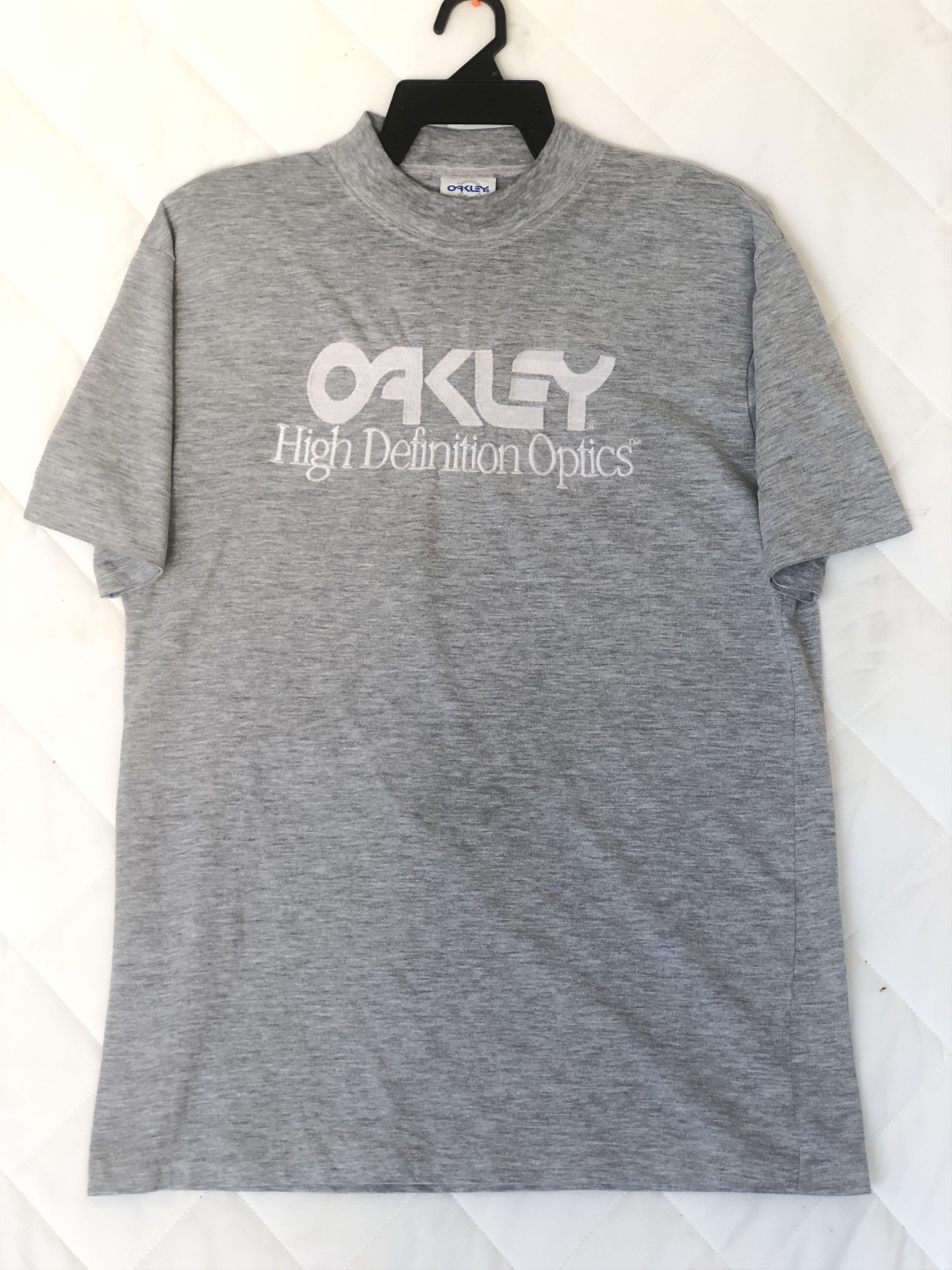 Oakley Vintage 90s OAKLEY embroidery Spellout Tee Size US L / EU 52-54 / 3 - 2 Thumbnail