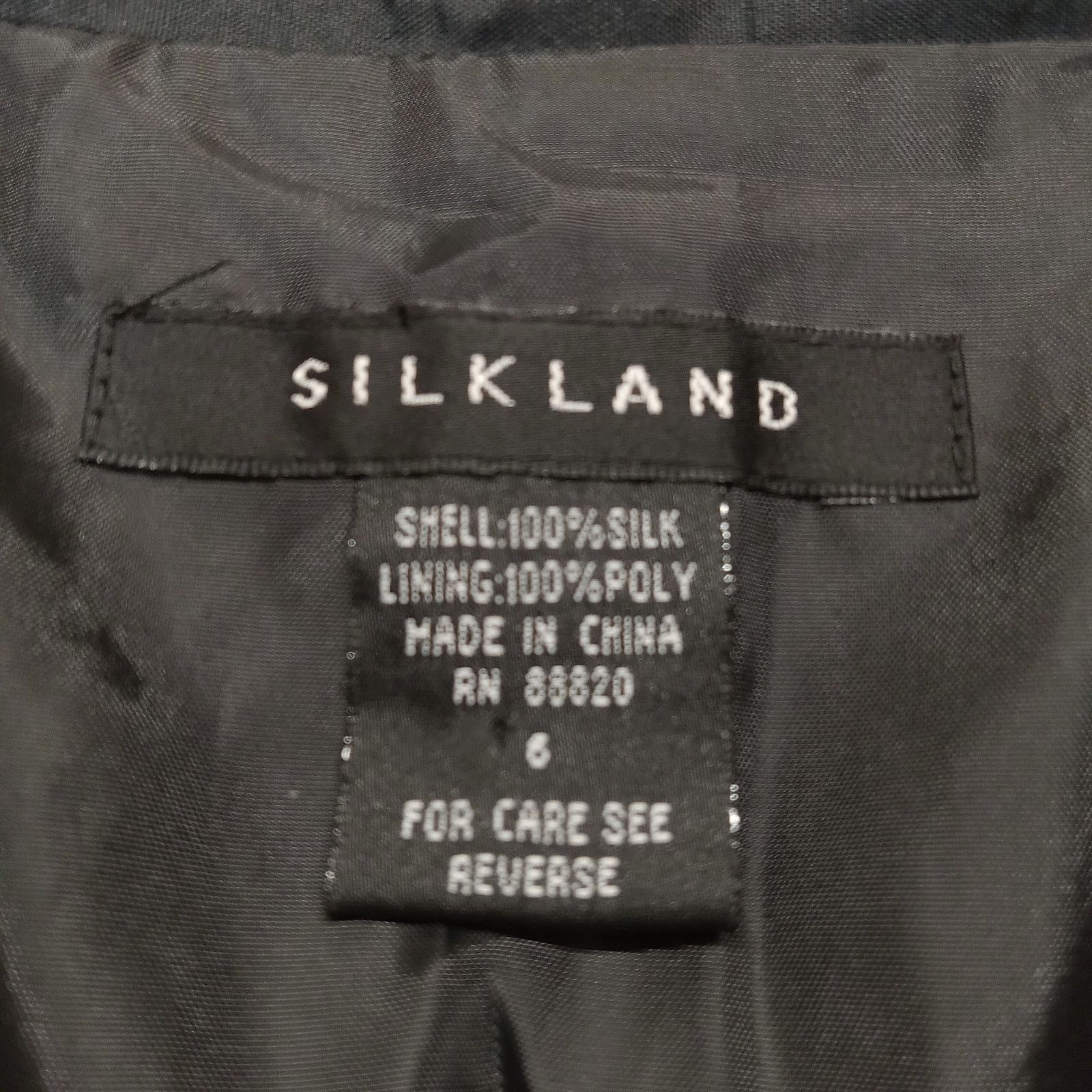 & Other Stories Silkland Blazer Jacket 6 Women's Embroidered Lined New Size S / US 4 / IT 40 - 5 Thumbnail