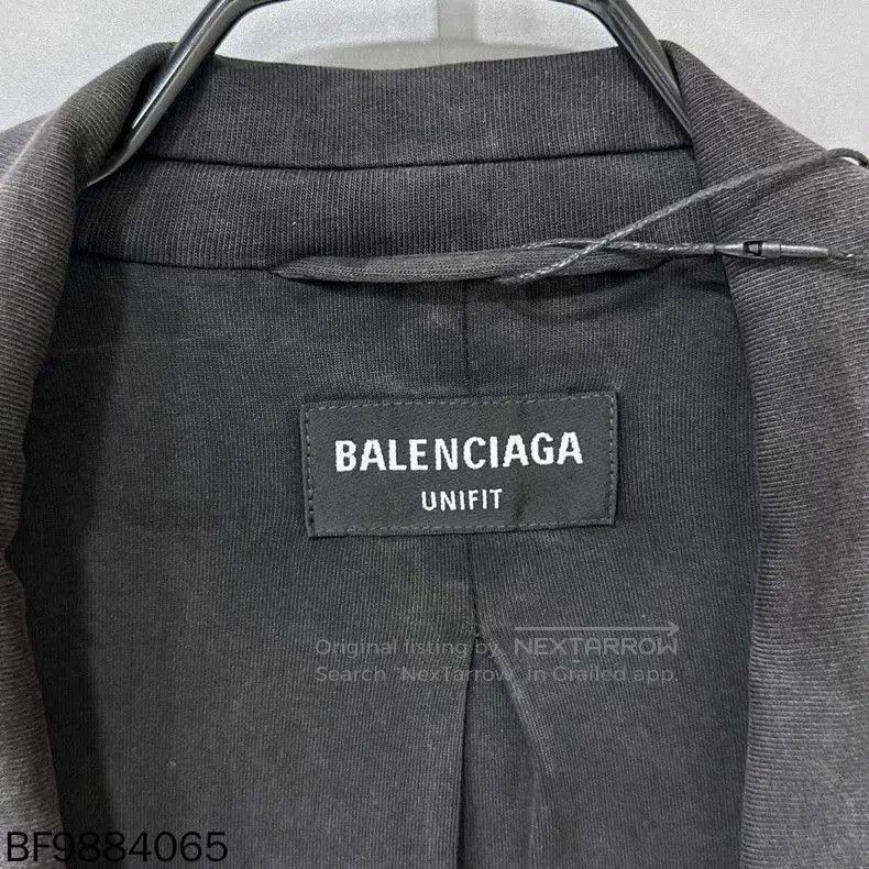 Balenciaga Balenciaga Distressed Worn-Out Blazer. Size US M / EU 48-50 / 2 - 3 Thumbnail
