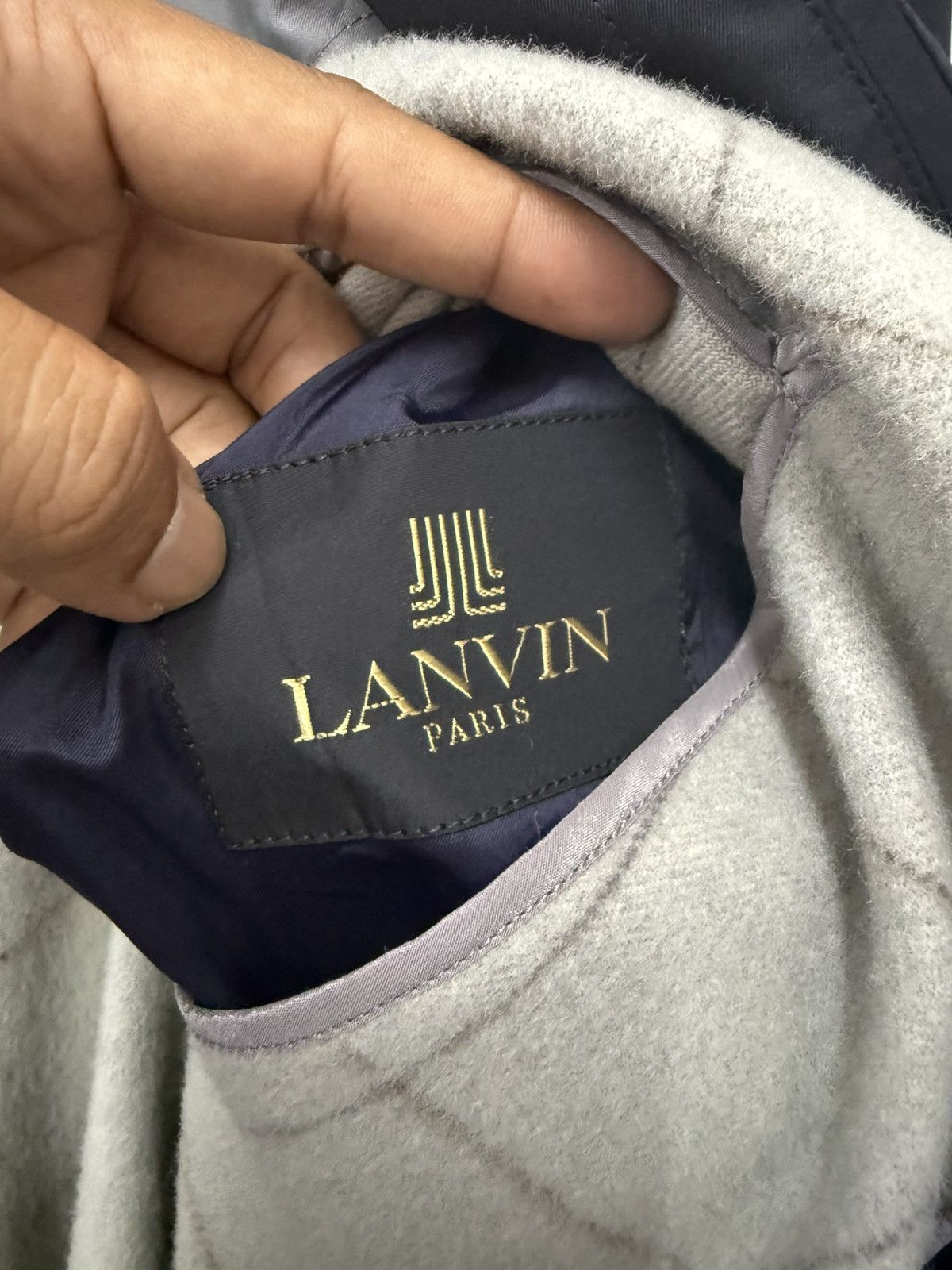 Lanvin 🔥 LANVIN BLACK LONG COAT LUXURY USED Size US M / EU 48-50 / 2 - 11 Thumbnail