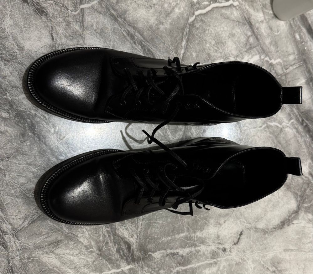 Saint Laurent Paris Saint Laurent Paris Leather Boots Shoes Size US 7.5 / IT 37.5 - 4 Thumbnail