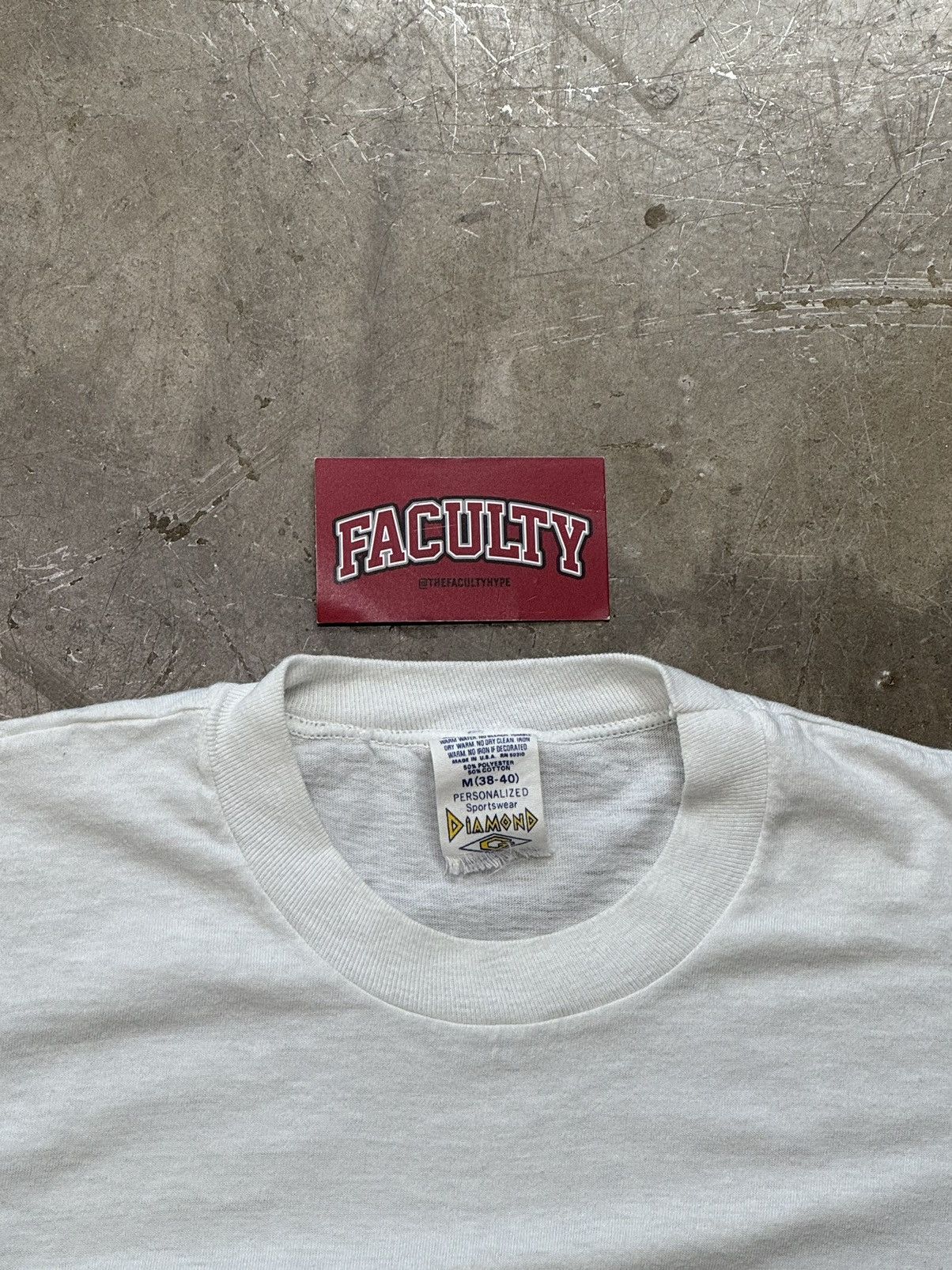 Vintage Vintage Chicago made in USA single stitch Tee Medium Size US M / EU 48-50 / 2 - 3 Thumbnail
