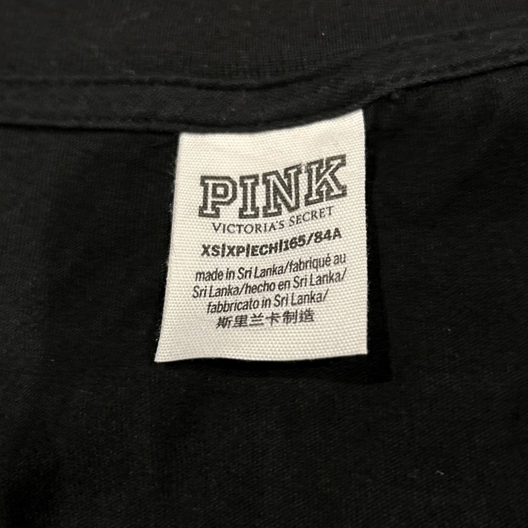 Pinko Victoria's Secret Pink Shirt Womens XS Sequin Eighty Six Long Sleeve Top A37 Size XS / US 0-2 / IT 36-38 - 2 Thumbnail