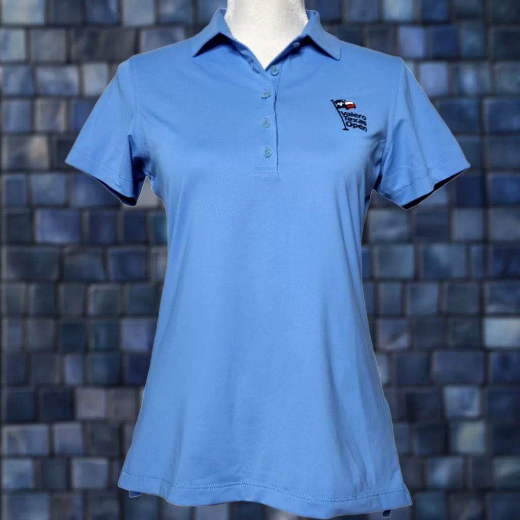 Peter Millar Peter Millar Womens Polo Shirt Golf UPF 50+ Blue Short Sleeve Size S Size S / US 4 / IT 40 - 1 Thumbnail