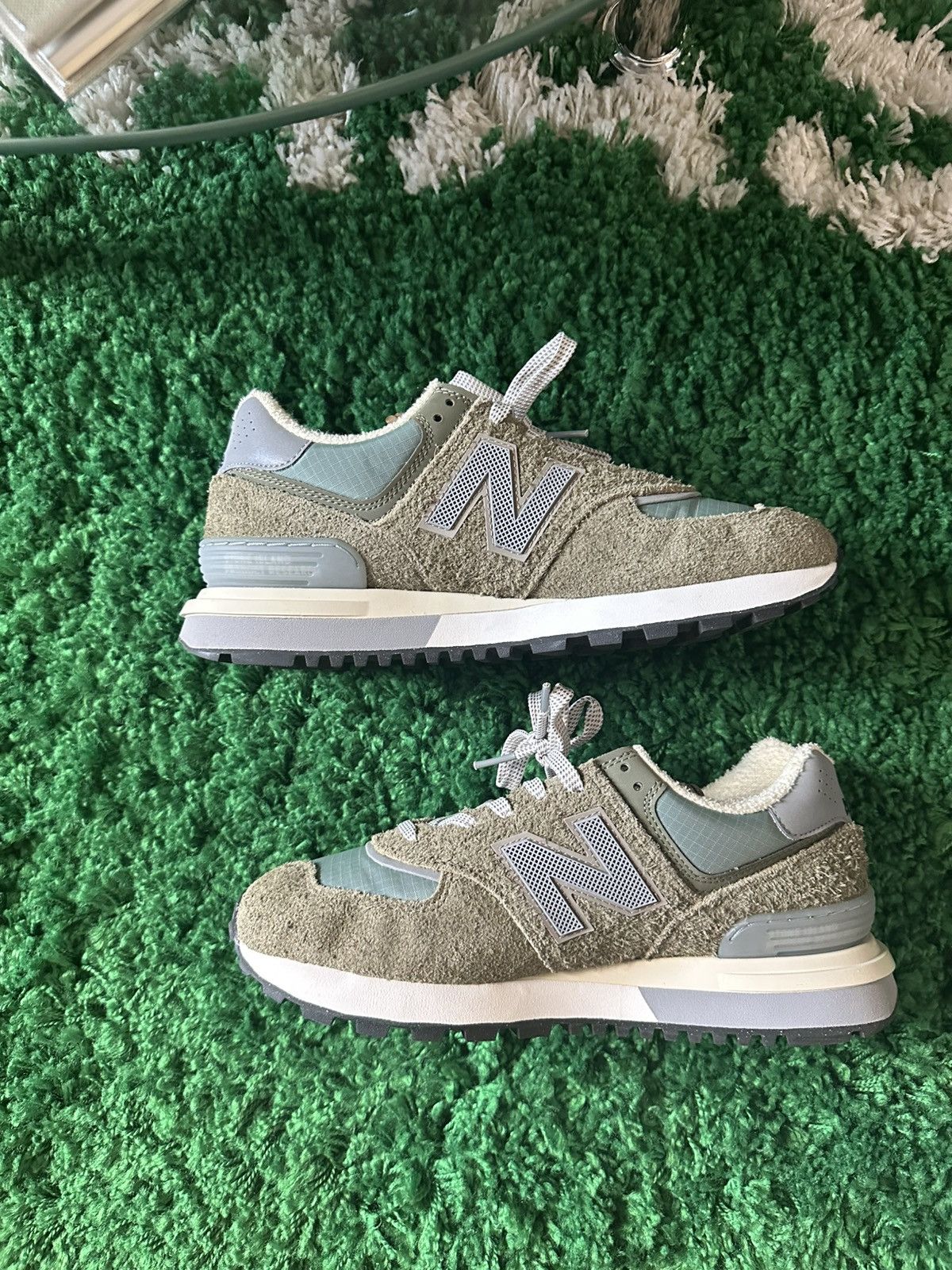 New Balance × Stone Island New Balance 574 Legacy x Stone Island Size US 9.5 / EU 42-43 - 3 Thumbnail