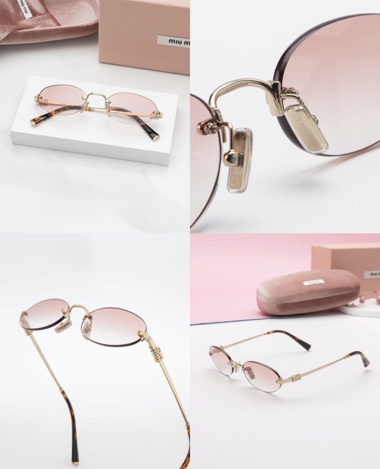 Miu Miu NEW Miu Miu sunglasses MU A54S ZVN70O Size ONE SIZE - 1 Thumbnail
