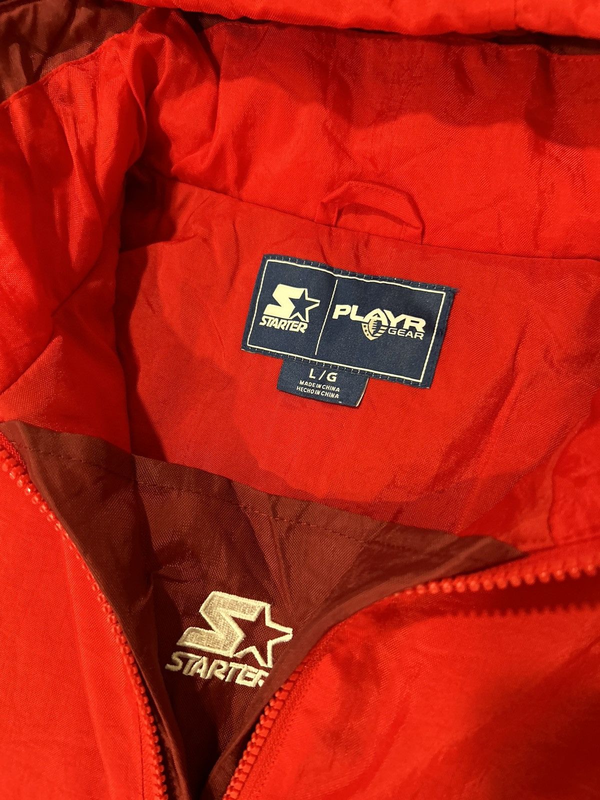 Starter STARTER San Antonio Commanders puffer jacket 90s style rare Size US L / EU 52-54 / 3 - 3 Thumbnail
