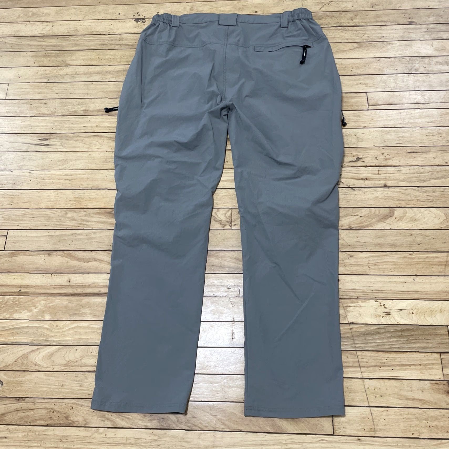 Vintage OutdoorSports Cargo Pants Men 2XL Hiking Straight Taper Pants Gray Athleisure Outdoor 2XL Mens Size US 39 - 2 Thumbnail