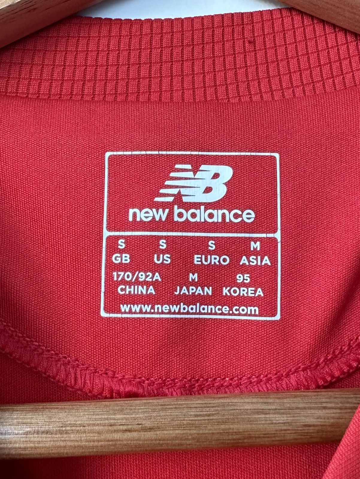 New Balance Liverpool England 2015/2015 New Balance Shirt Size S Size US S / EU 44-46 / 1 - 7 Thumbnail