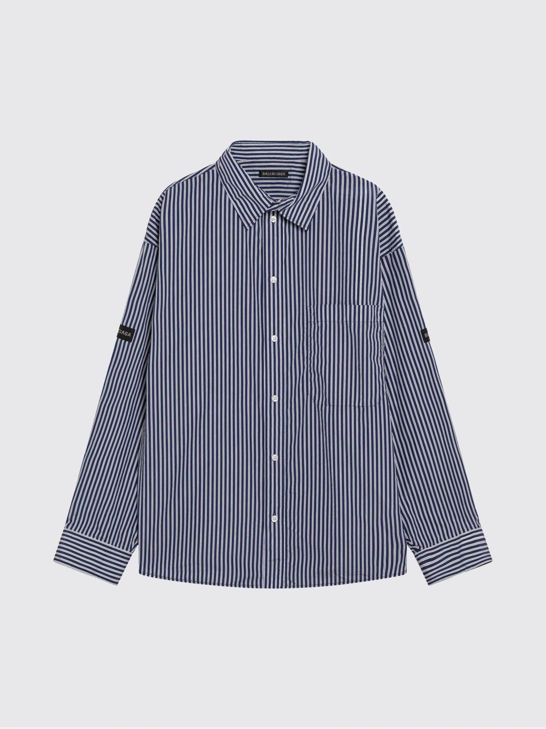 Balenciaga Balenciaga Shirt Men Navy Size US L / EU 52-54 / 3 - 1 Preview
