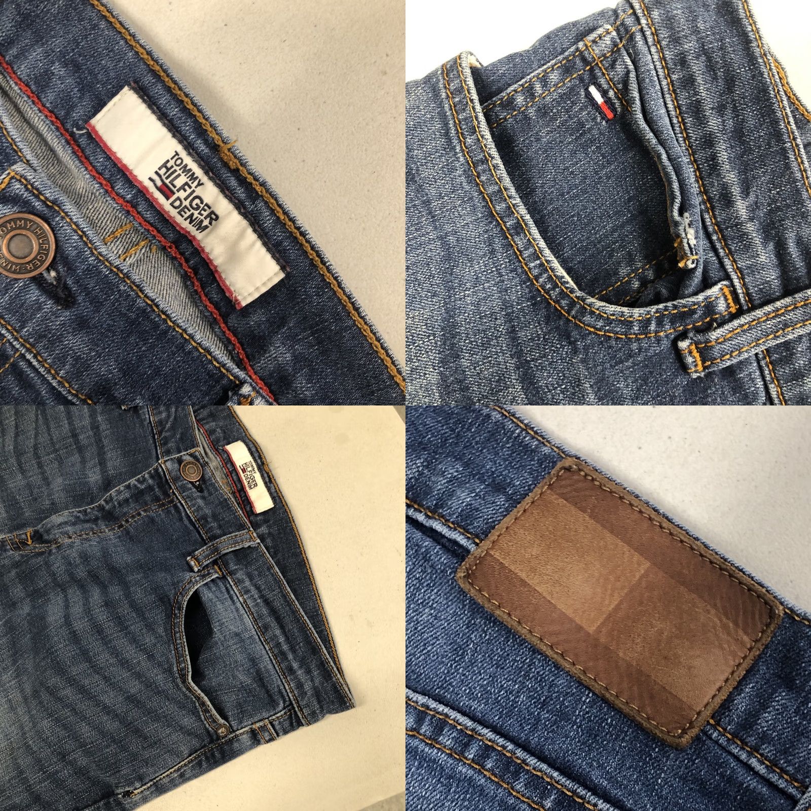 Tommy Hilfiger Tommy Hilfiger Jeans Men’s 34x31 Slim Straight Blue Denim 5-Pocket Logo USA College School Cowboy Size US 34 / EU 50 - 8 Thumbnail