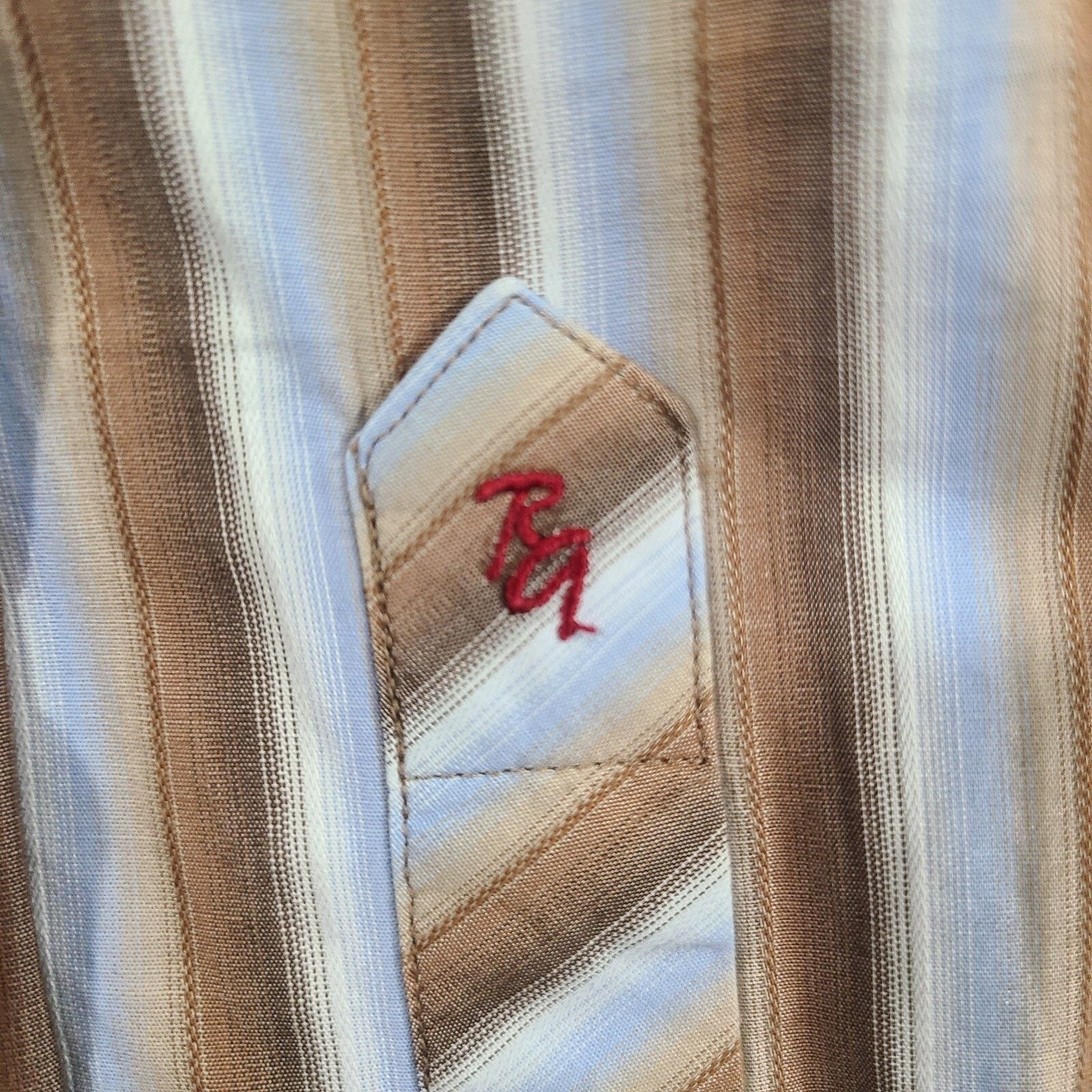 Robert Graham Robert Graham Striped Men's Dress Button Down Shirt Size L Size US L / EU 52-54 / 3 - 4 Thumbnail