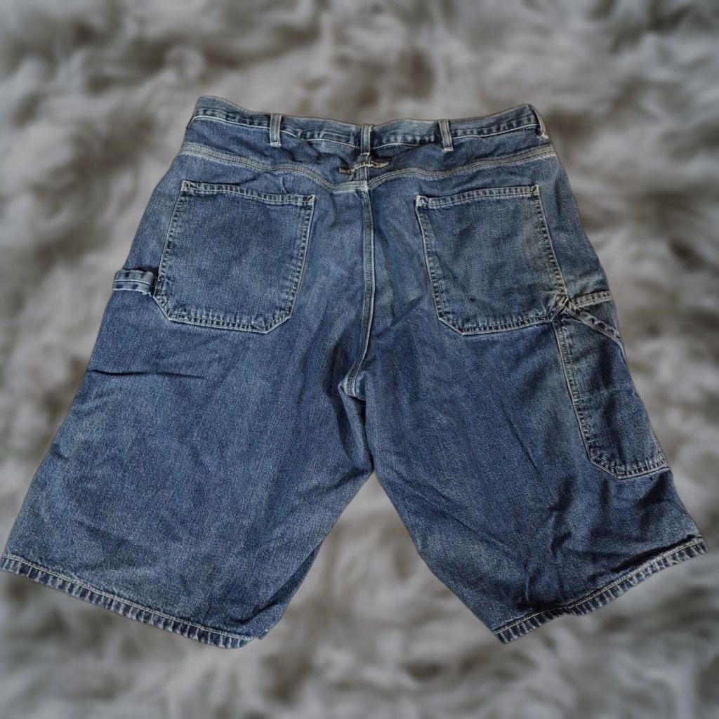 Calvin Klein VINTAGE Calvin Klein Denim Shorts 38 Blue Baggy Grunge Bermuda Mens Size US 38 / EU 54 - 1 Thumbnail