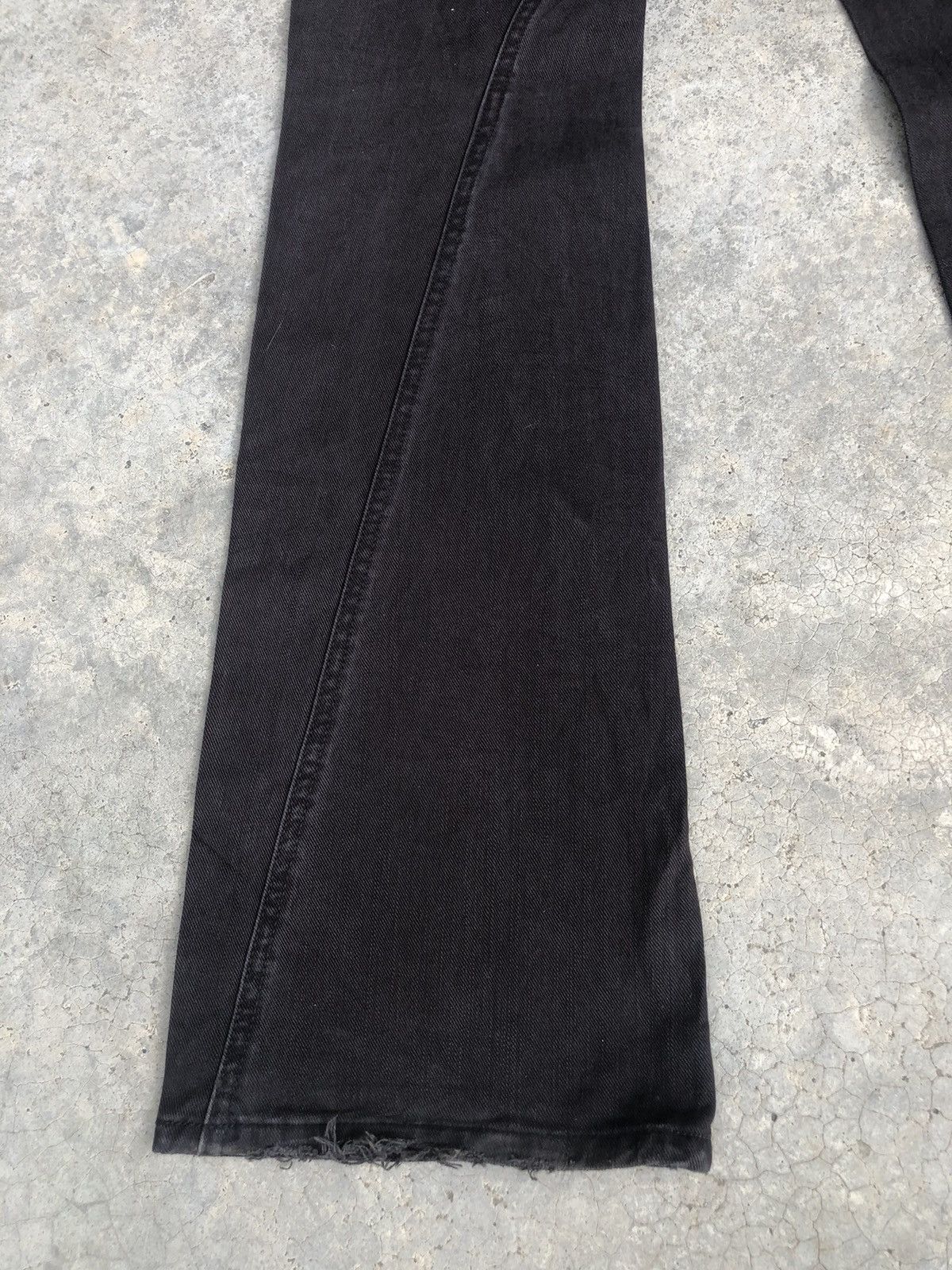 Lee Japanese Lee Flared Jeans Distressed Jeans Size US 32 / EU 48 - 12 Thumbnail