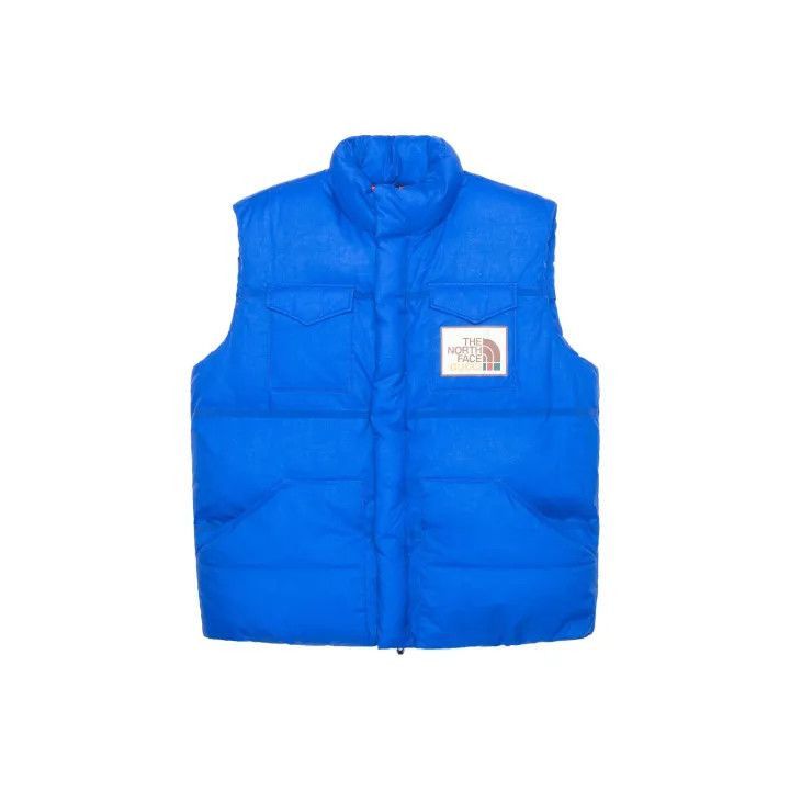 Gucci Gucci x The North Face Blue Puffer Vest -2506