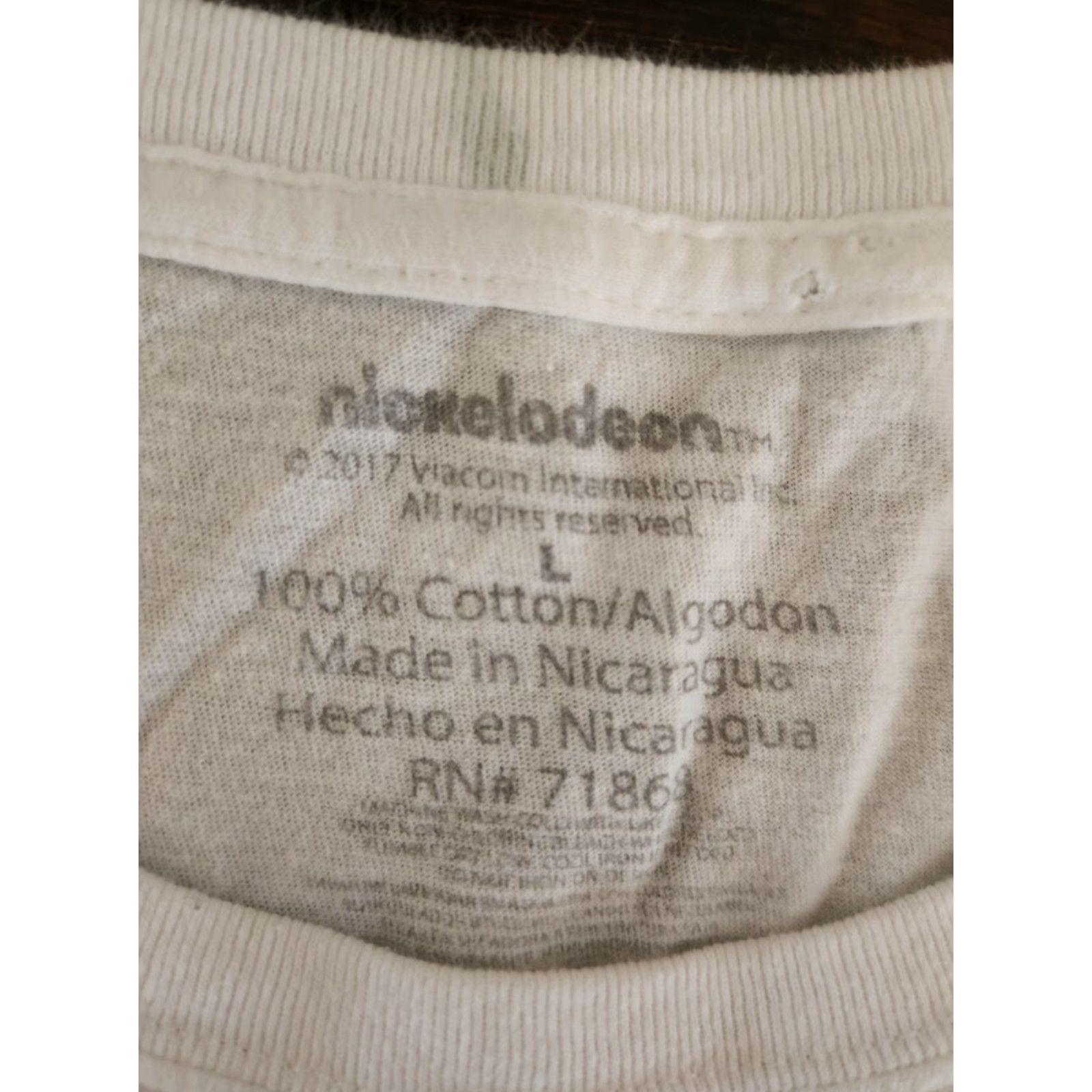 Nickelodeon Nickelodeon Hey Arnold Gerald Bike White Short Sleeve T Shirt L Mens Cotton Crew Neck Size US L / EU 52-54 / 3 - 2 Thumbnail