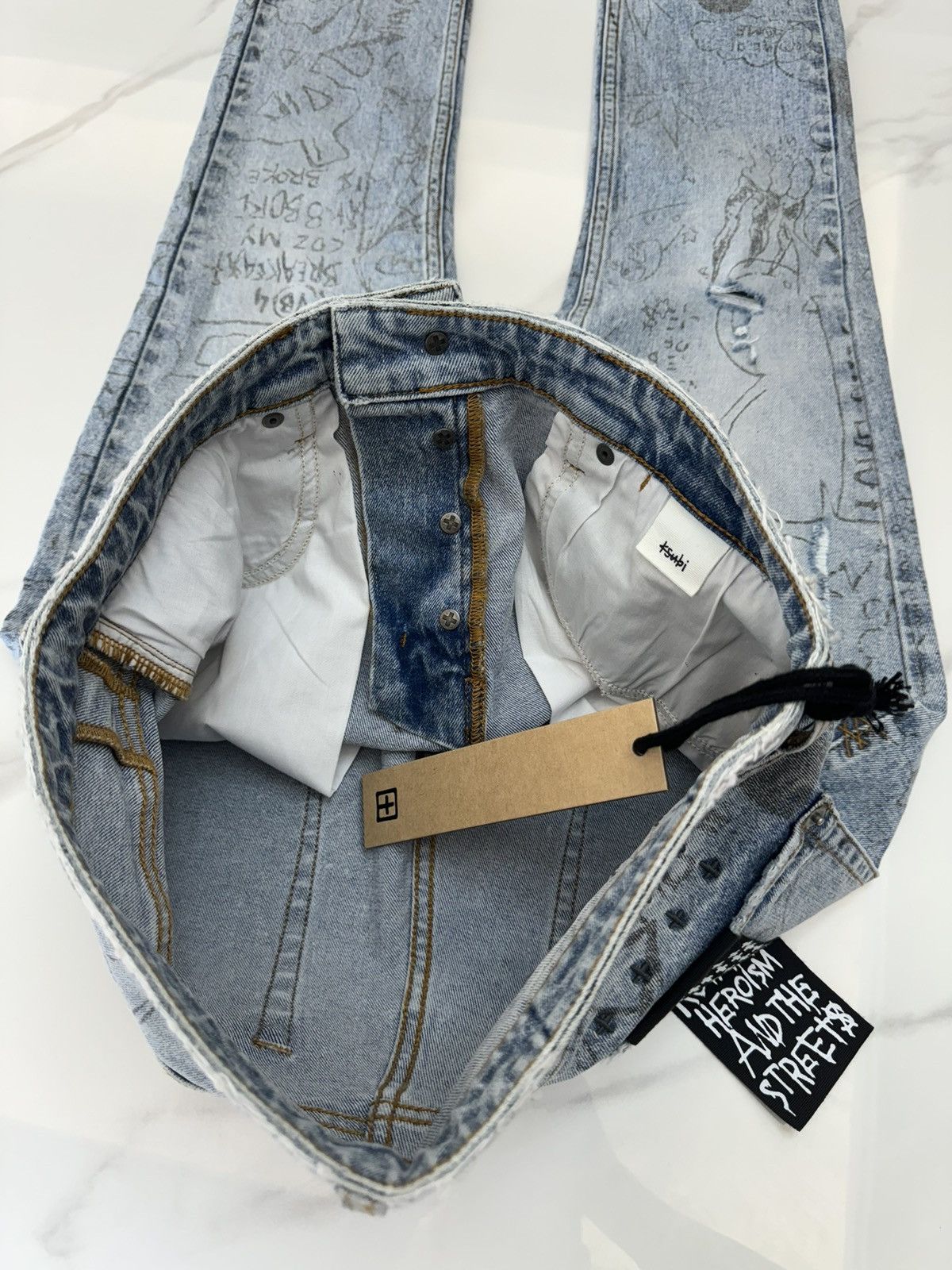 Ksubi Van Winkle Bunker Blue Noize Size US 32 / EU 48 - 10 Thumbnail
