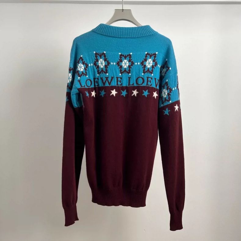 Loewe Loewe Colorful round neck cashmere sweater Size M / US 6-8 / IT 42-44 - 2 Thumbnail