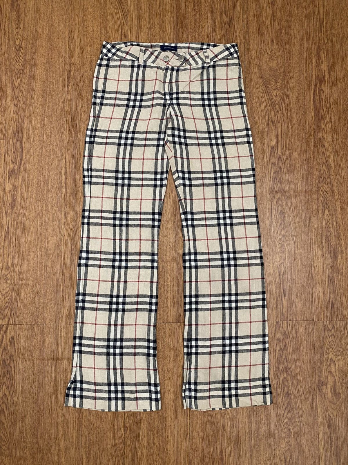 Burberry Burberry nova check pants Size 28" / US 6 / IT 42 - 1 Thumbnail