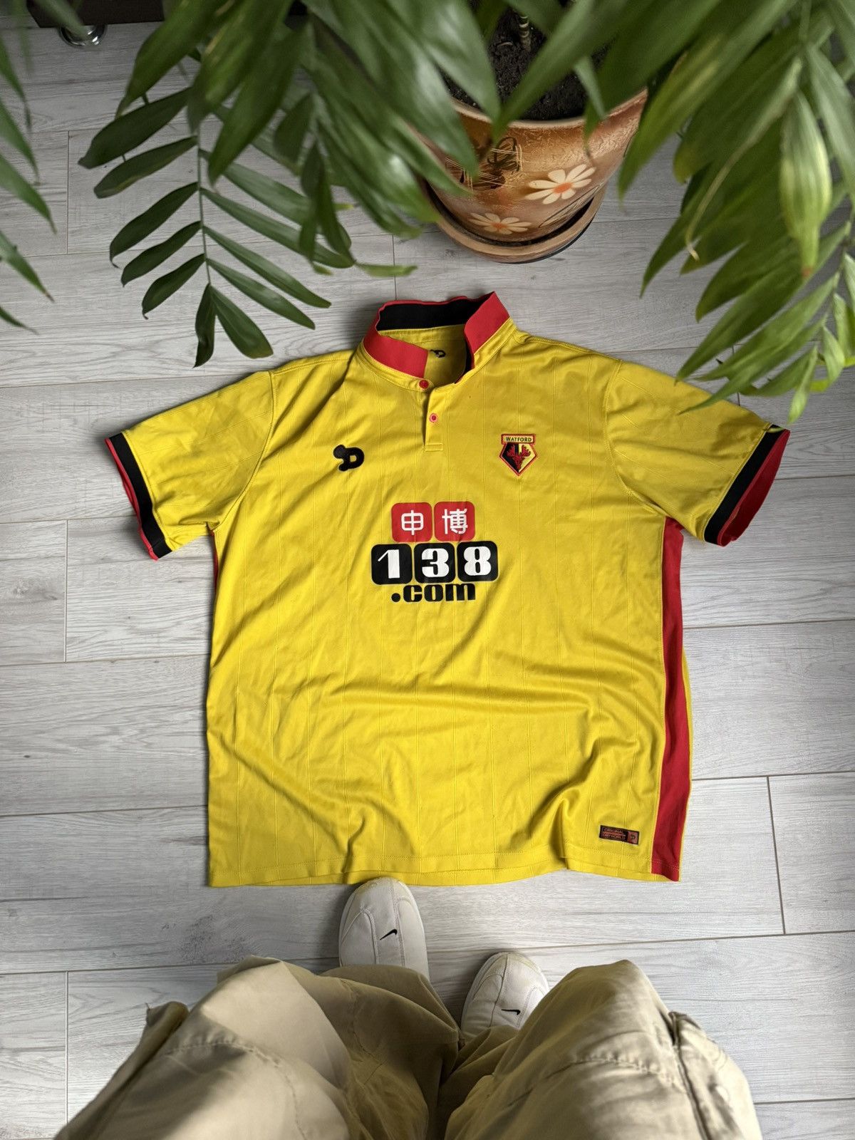 Vintage Vintage shirt Watford 2016 kit soccer jersey Size US XL / EU 56 / 4 - 1 Thumbnail