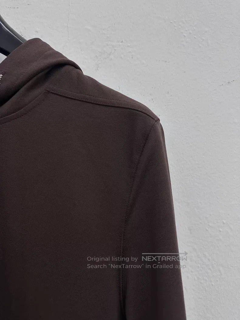 Rick Owens RICK OWENS Brown hooded sweatshirt Size US S / EU 44-46 / 1 - 2 Thumbnail