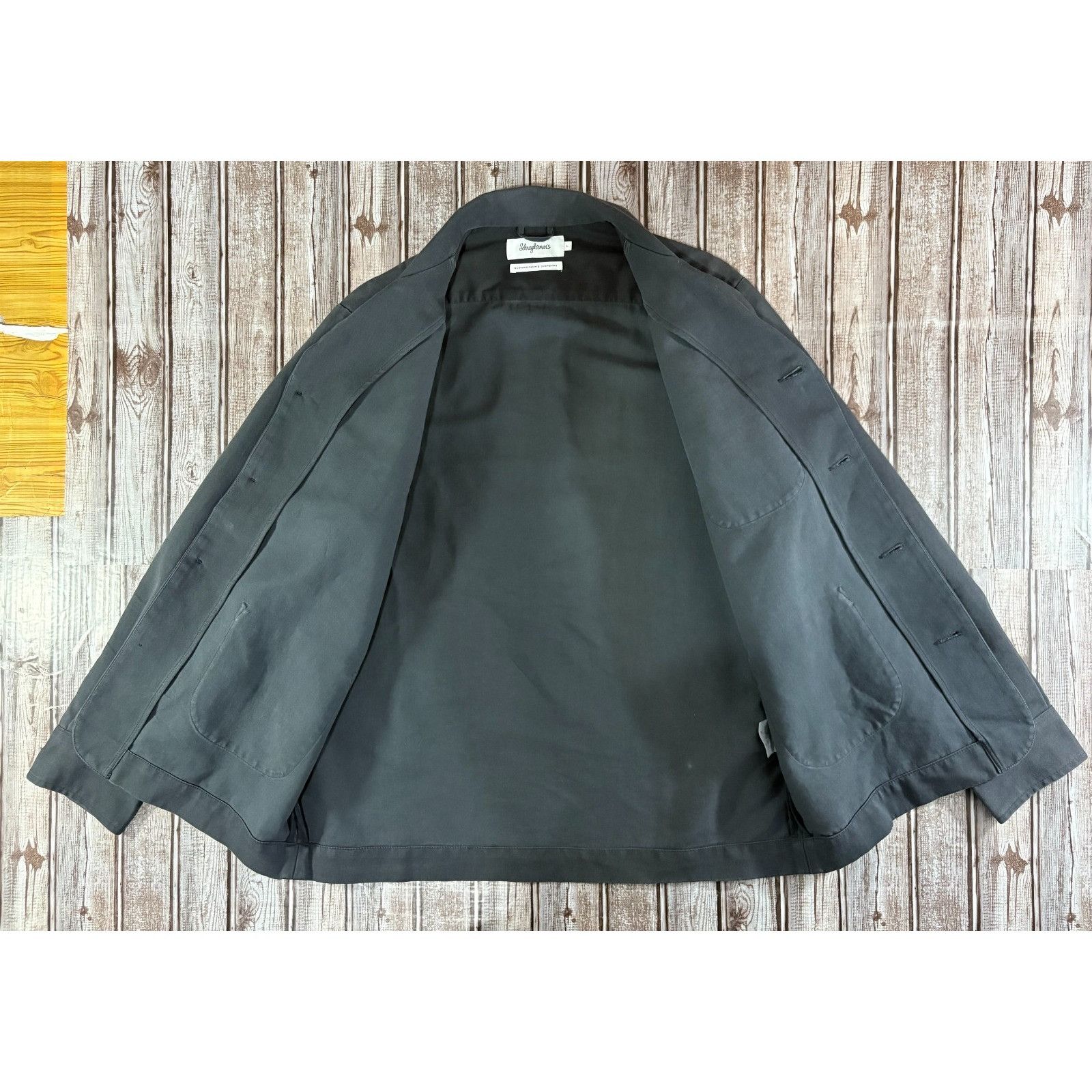 Schnaydermans SCHNAYDERMAN'S Overshirt wool cotton blend chore jacket sz L Size US L / EU 52-54 / 3 - 5 Thumbnail