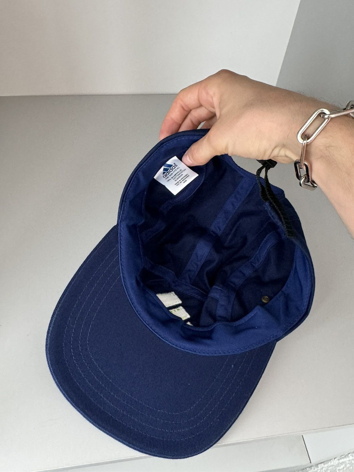 Vintage Adidas Big Logo 5 Panel Vintage Cap Size ONE SIZE - 10 Thumbnail