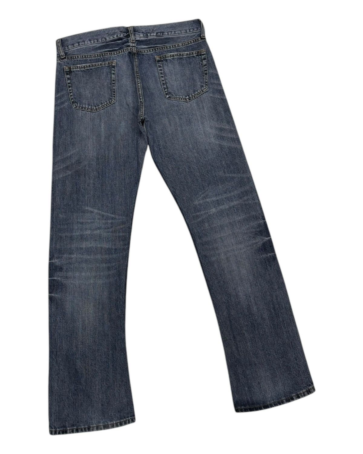Japanese Brand × Theory 💥Vintage Y2K Punk Jeans Slim Bootcut Flare Theoria Jeans Size US 33 - 4 Thumbnail