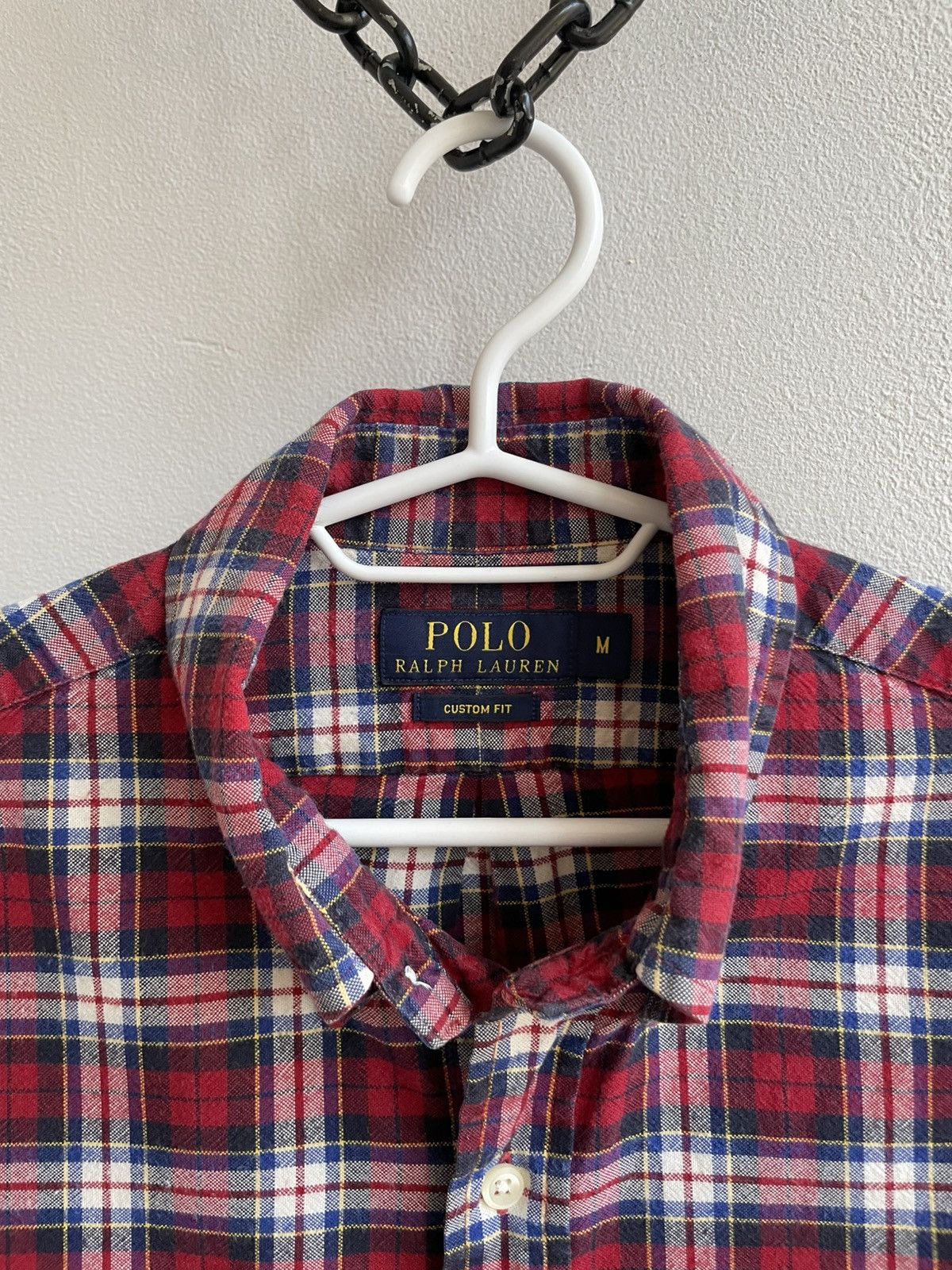 Polo Ralph Lauren Polo Ralph Lauren Button Up Shirt Check Plaid Flannel Size US M / EU 48-50 / 2 - 6 Thumbnail