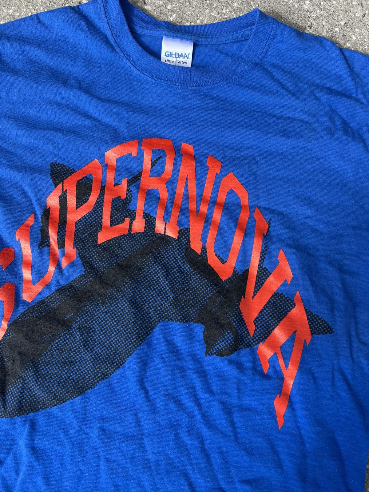 Other 1/1 Your World Supernova sr71 blue graphic tee t shirt Size US S / EU 44-46 / 1 - 2 Thumbnail