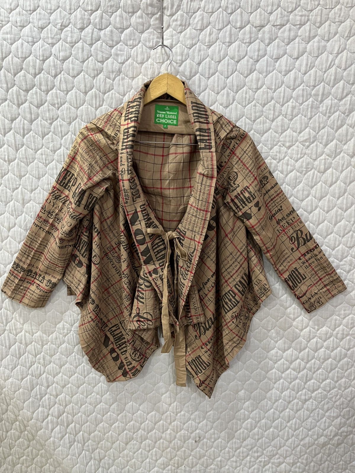 image of Archival Clothing x Vivienne Westwood Archive Vivienne Westwood Red Label Choice in Brown, Women's 