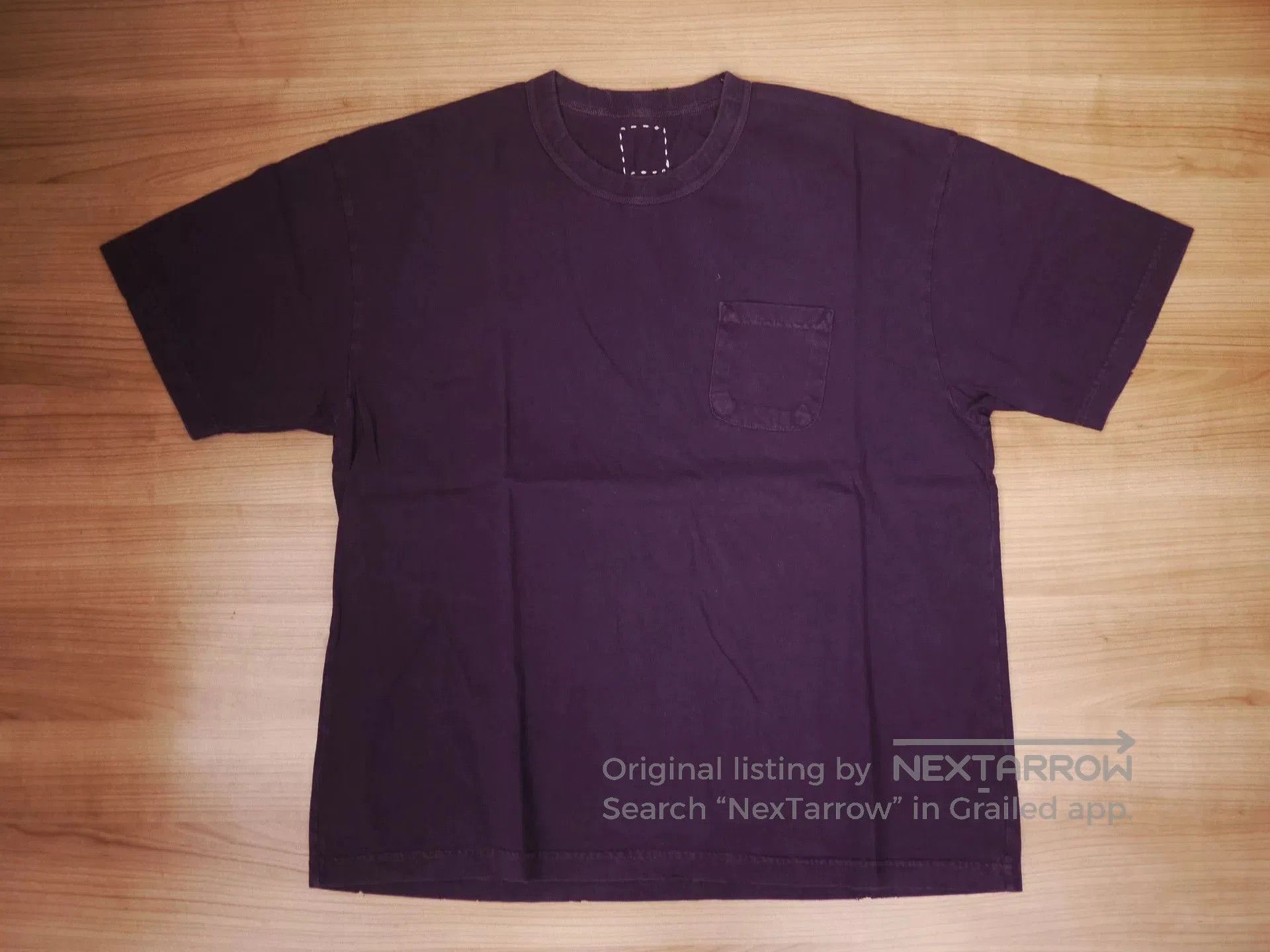 Visvim VISVIM Jumbo Tee in Purple. Size US L / EU 52-54 / 3 - 1 Thumbnail