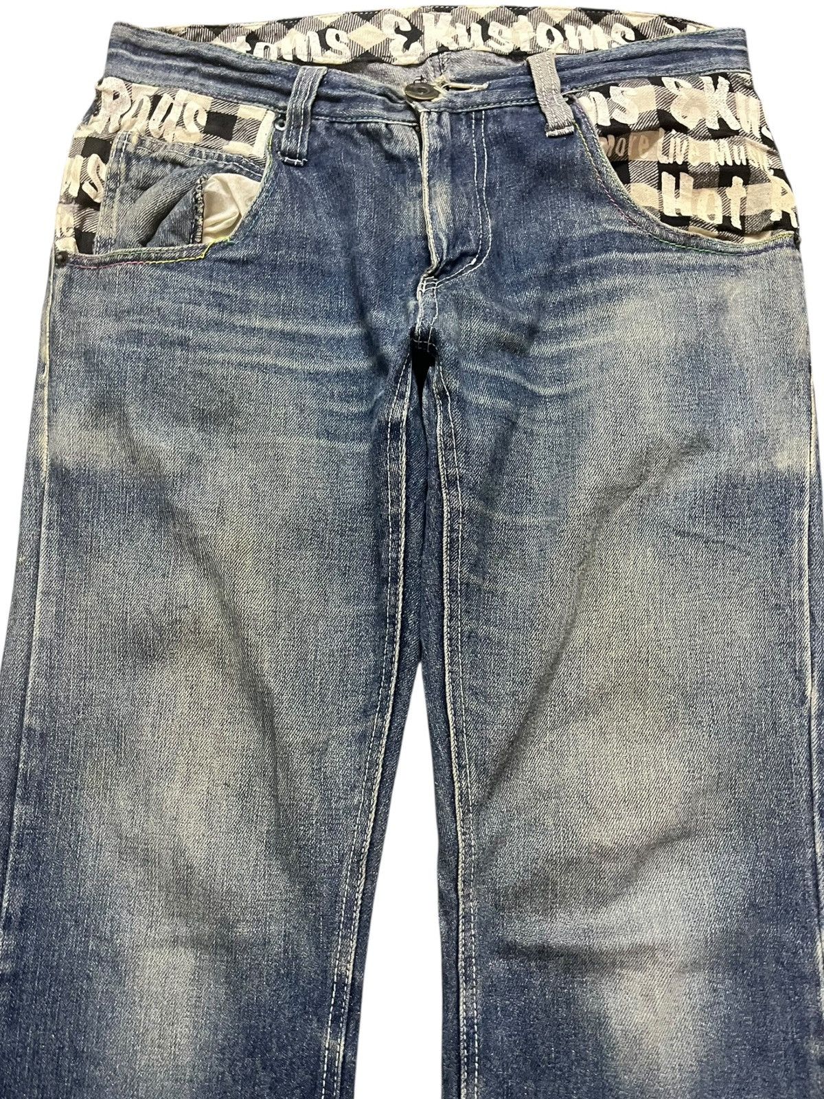 Hysteric Glamour Vintage Japanese Brand Customwork Denim Size US 31 - 2 Thumbnail