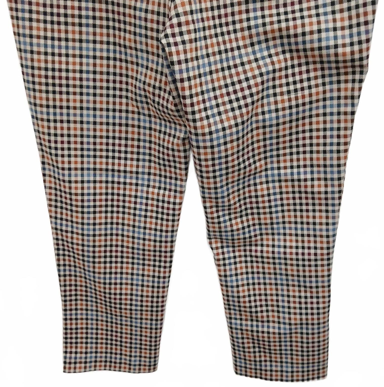Croft & Barrow NWT Croft & Barrow Checkered Ankle Pants Women's 18 Size 40" / US 18 - 8 Thumbnail