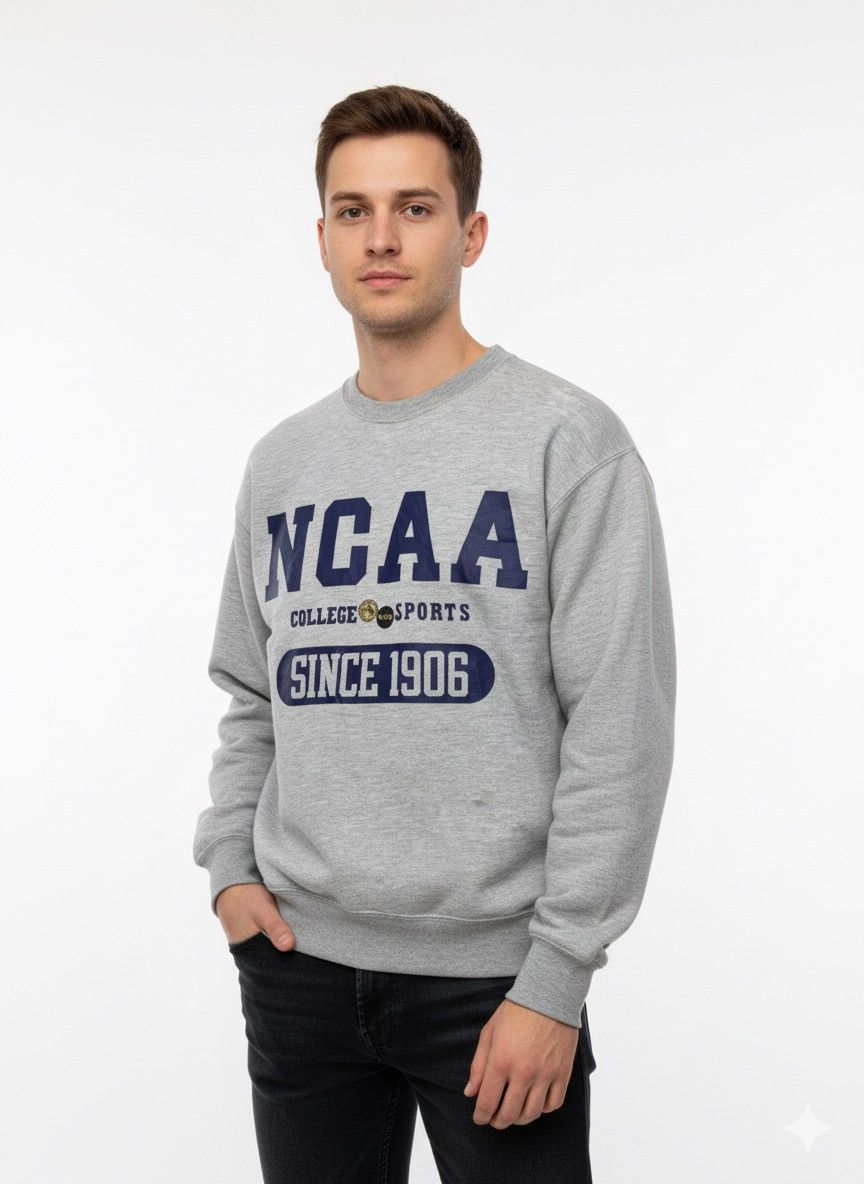 NCAA Vintage NCAA by Descente Crewneck Z239 Size US L / EU 52-54 / 3 - 2 Thumbnail