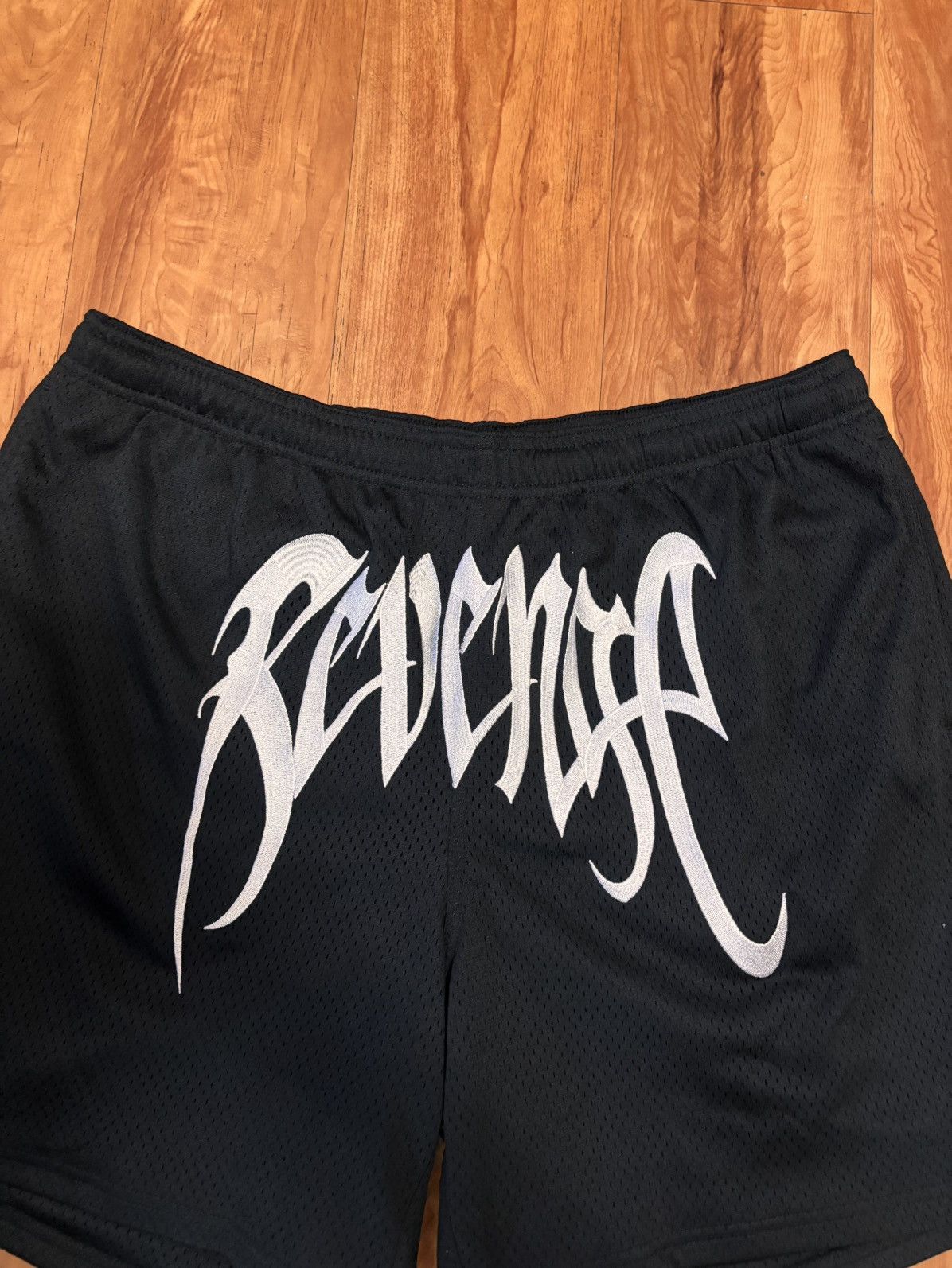 Revenge Revenge Mesh Shorts Black XL Size US 34 / EU 50 - 2 Thumbnail