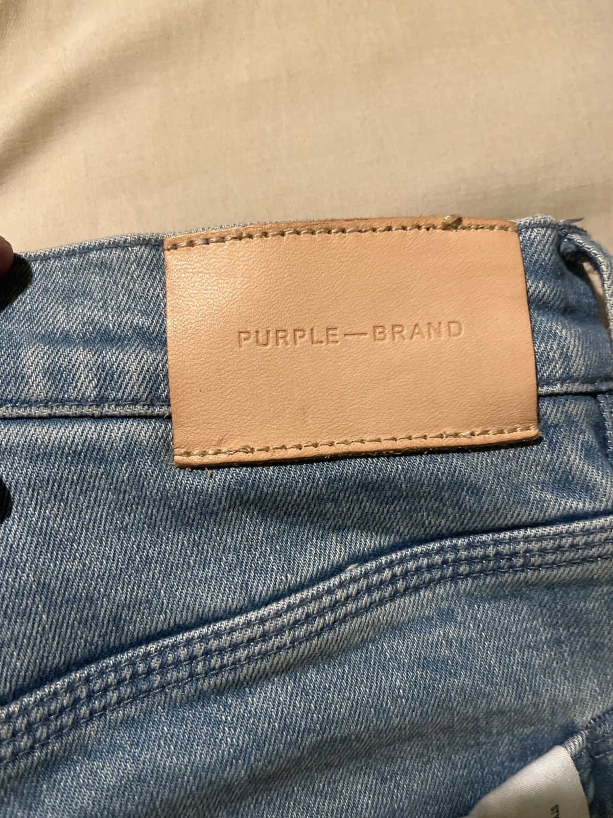 Purple Brand PURPLE BRAND (LIGHT INDIGO PLAIN VINTAGE JEAN) Size US 30 / EU 46 - 7 Thumbnail