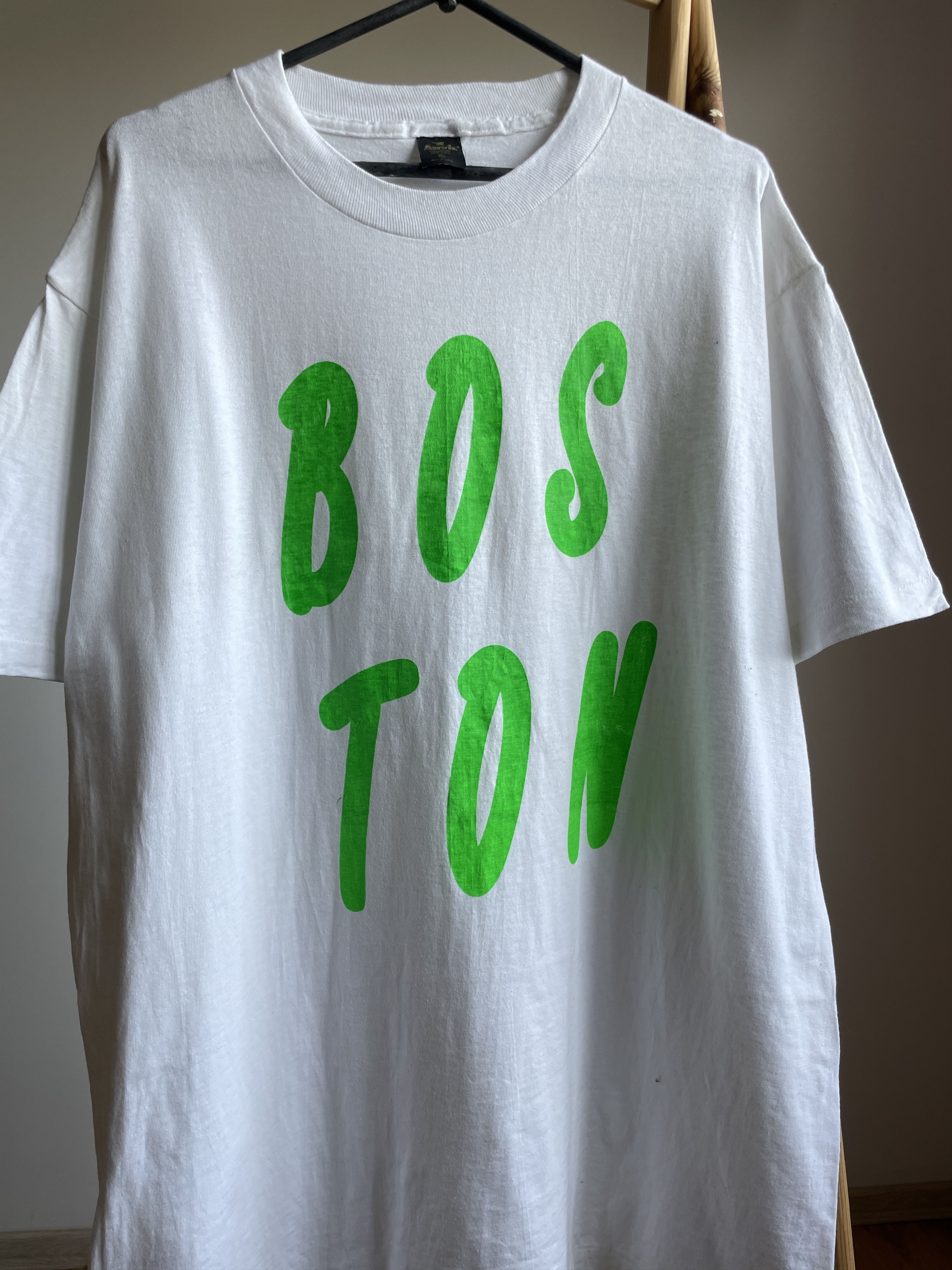 Vintage Boston Vintage 90's Single Stitch Made in USA T-Shirt Size US XL / EU 56 / 4 - 3 Thumbnail