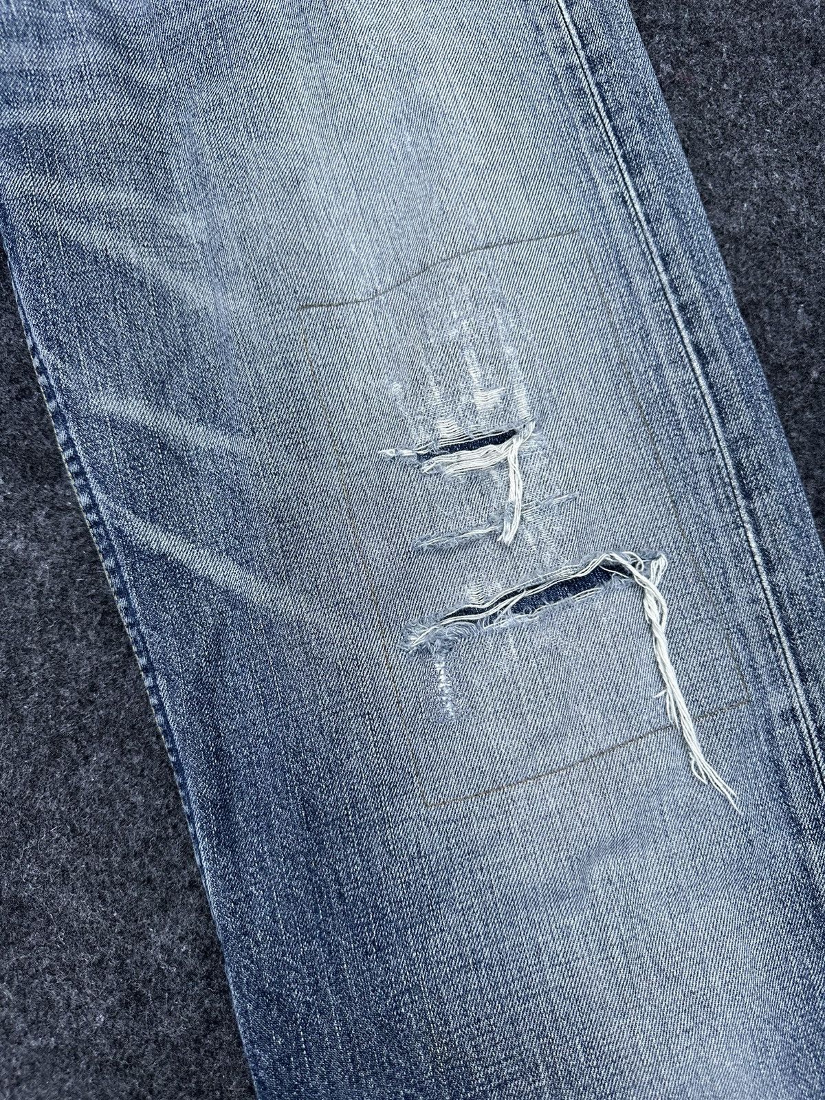 Levi's Vintage Levi’s 503 Japan Distressed Denim 30x30 D14 Size US 30 / EU 46 - 4 Thumbnail