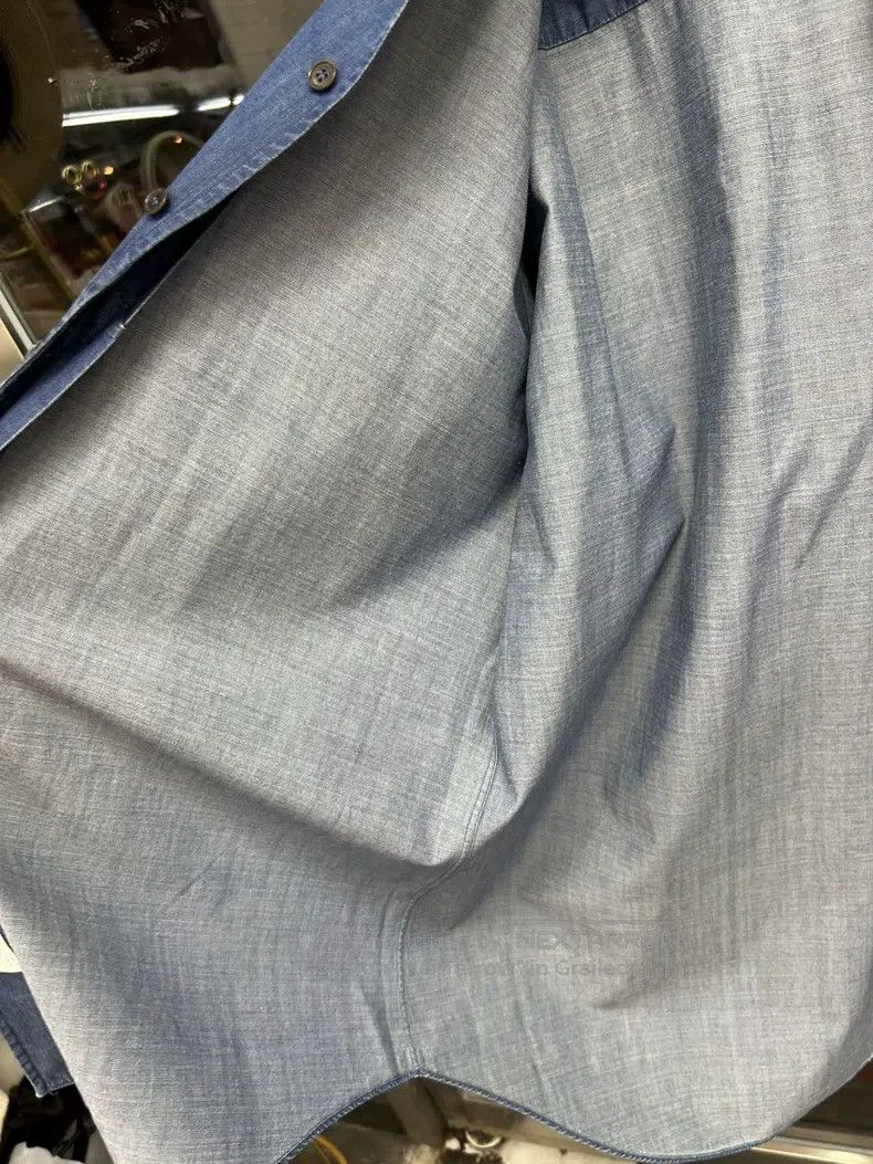 Loro Piana Loro Piana Light Blue Denim Shirt Size XXL / US 16-18 / IT 52-54 - 9 Thumbnail