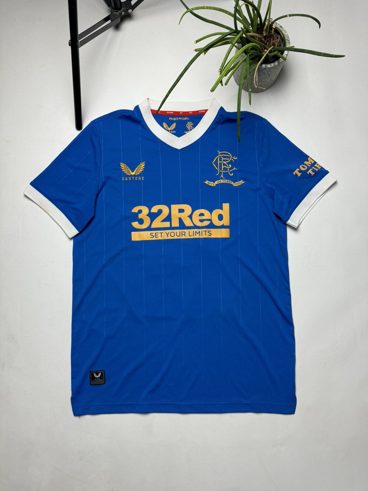 Castore Rare vintage Castore Rangers jersey #16 Ramsey y2k Size US M / EU 48-50 / 2 - 2 Thumbnail