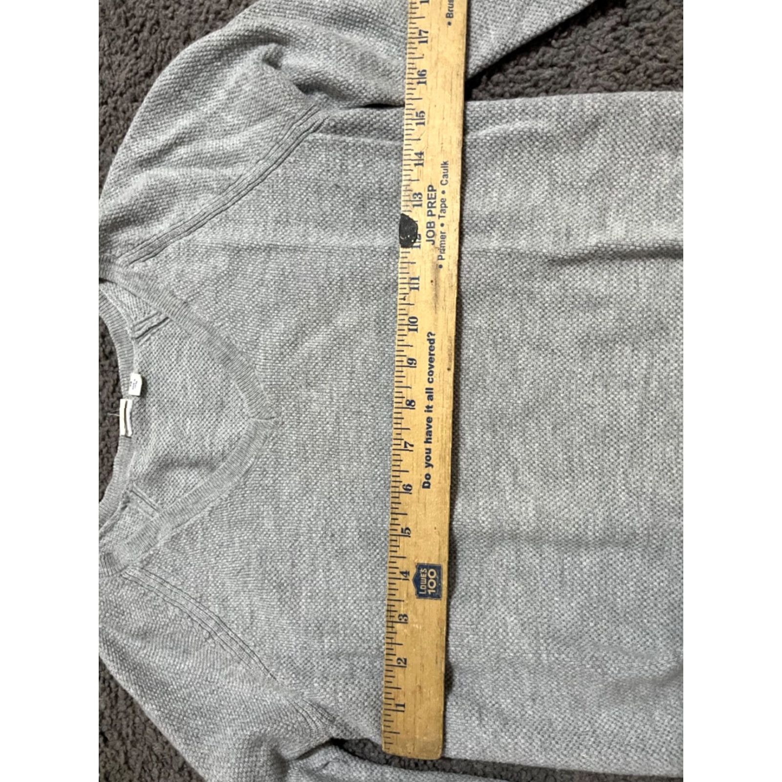 Gap Gap Women's Sweater XS Gray V-Neck Long Sleeve Pullover Size XS / US 0-2 / IT 36-38 - 3 Thumbnail